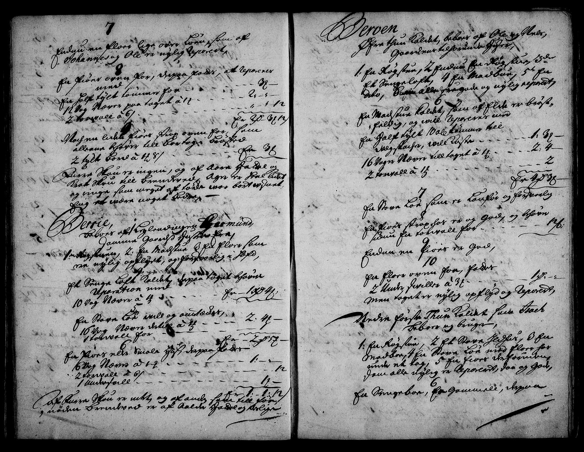 Rentekammeret inntil 1814, Realistisk ordnet avdeling, RA/EA-4070/On/L0003: [Jj 4]: Kommisjonsforretning over Vilhelm Hanssøns forpaktning av Halsnøy klosters gods, 1721-1729, s. 92