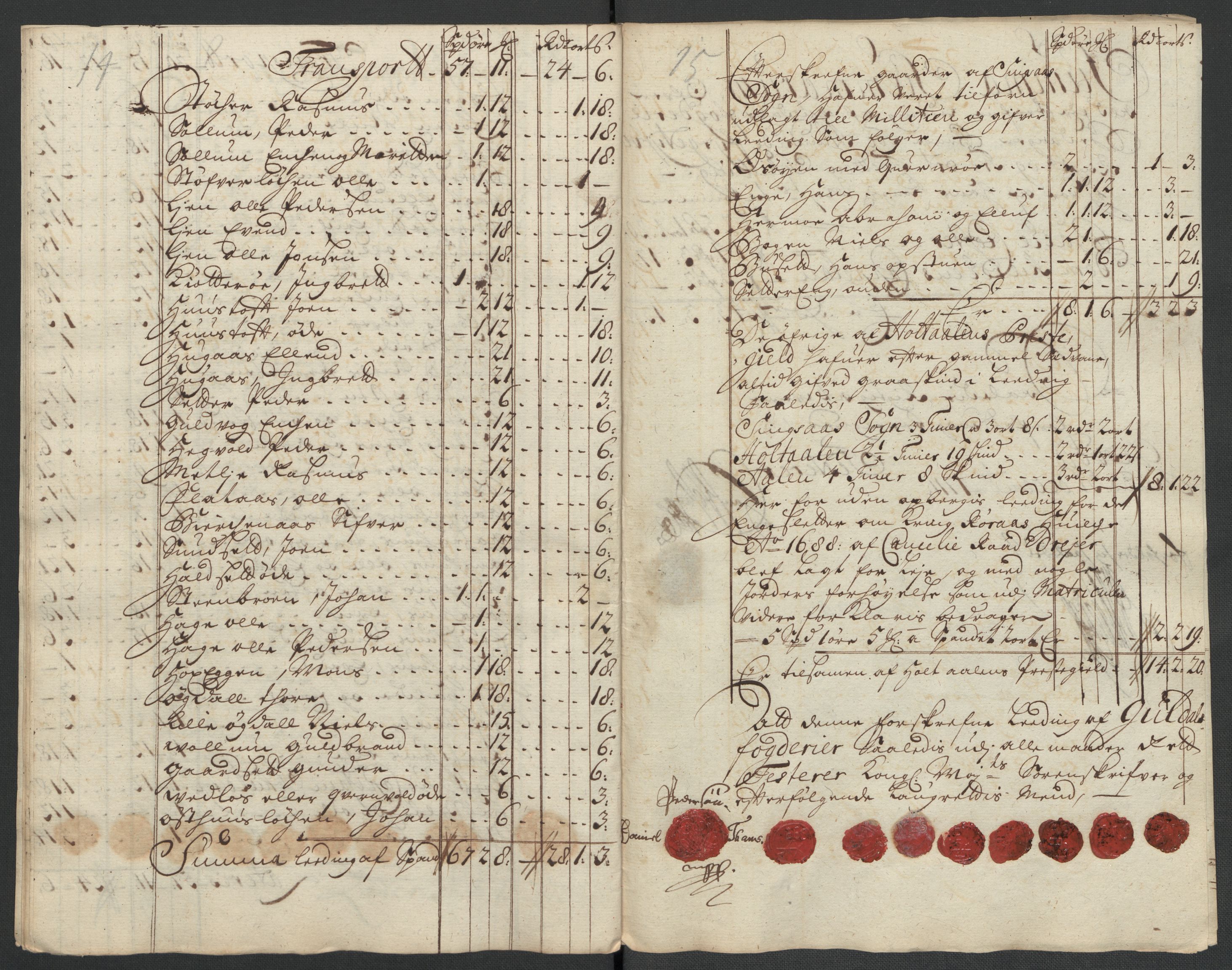 Rentekammeret inntil 1814, Reviderte regnskaper, Fogderegnskap, RA/EA-4092/R60/L3961: Fogderegnskap Orkdal og Gauldal, 1711, s. 396