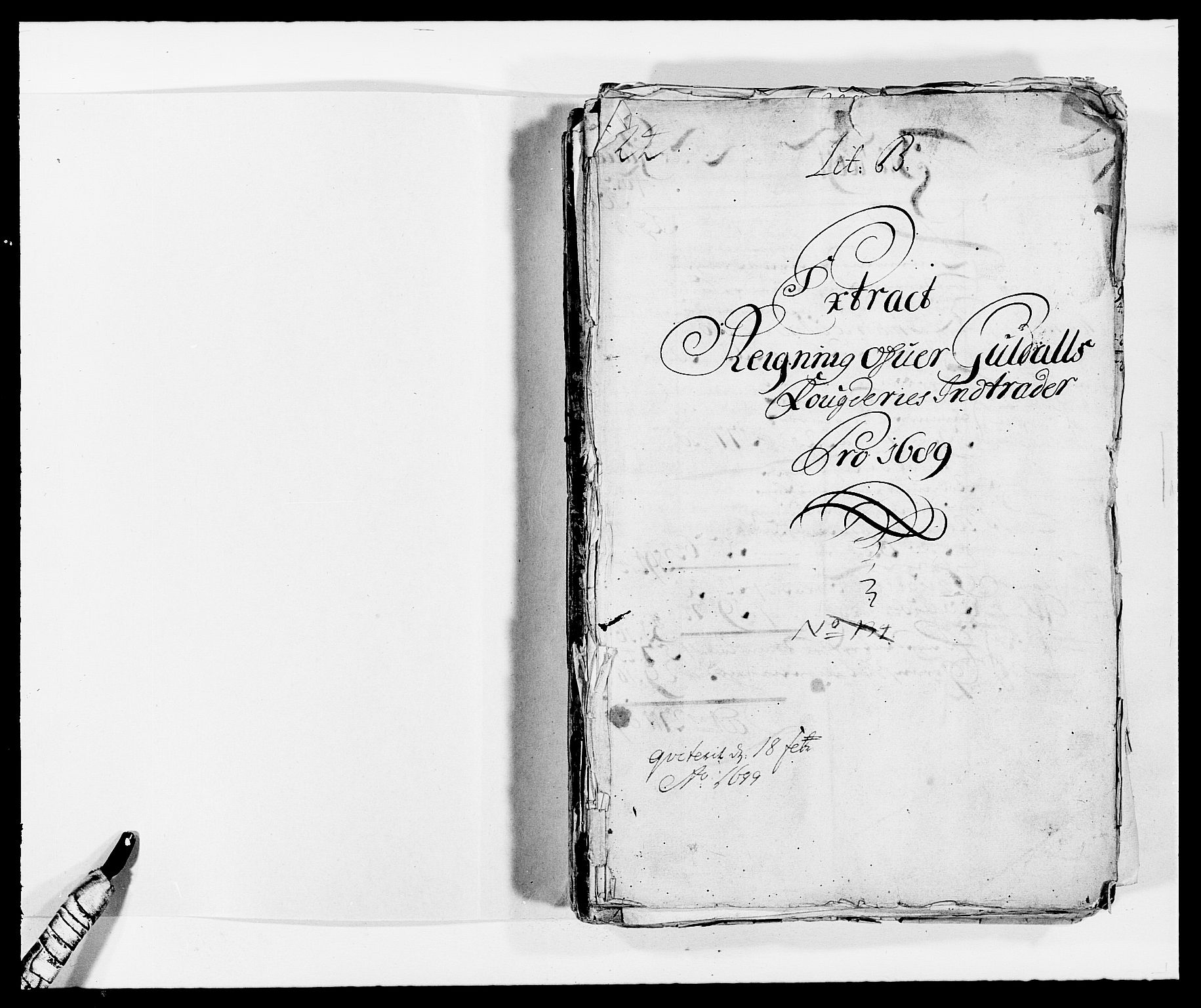 Rentekammeret inntil 1814, Reviderte regnskaper, Fogderegnskap, AV/RA-EA-4092/R59/L3940: Fogderegnskap Gauldal, 1689-1690, s. 2