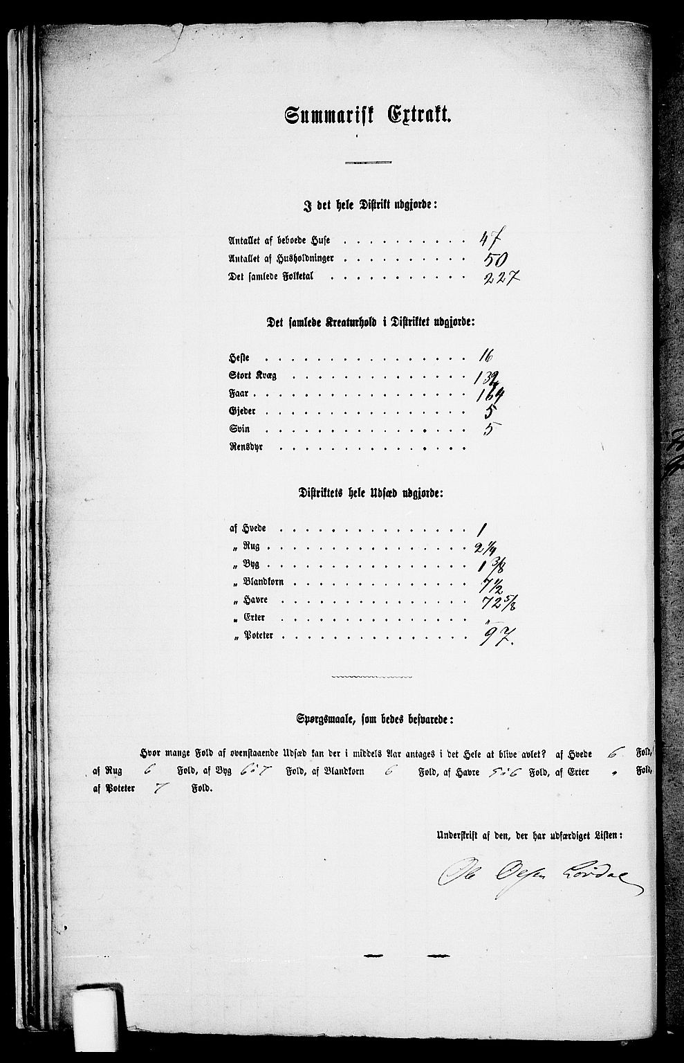 RA, Folketelling 1865 for 1029P Sør-Audnedal prestegjeld, 1865, s. 25