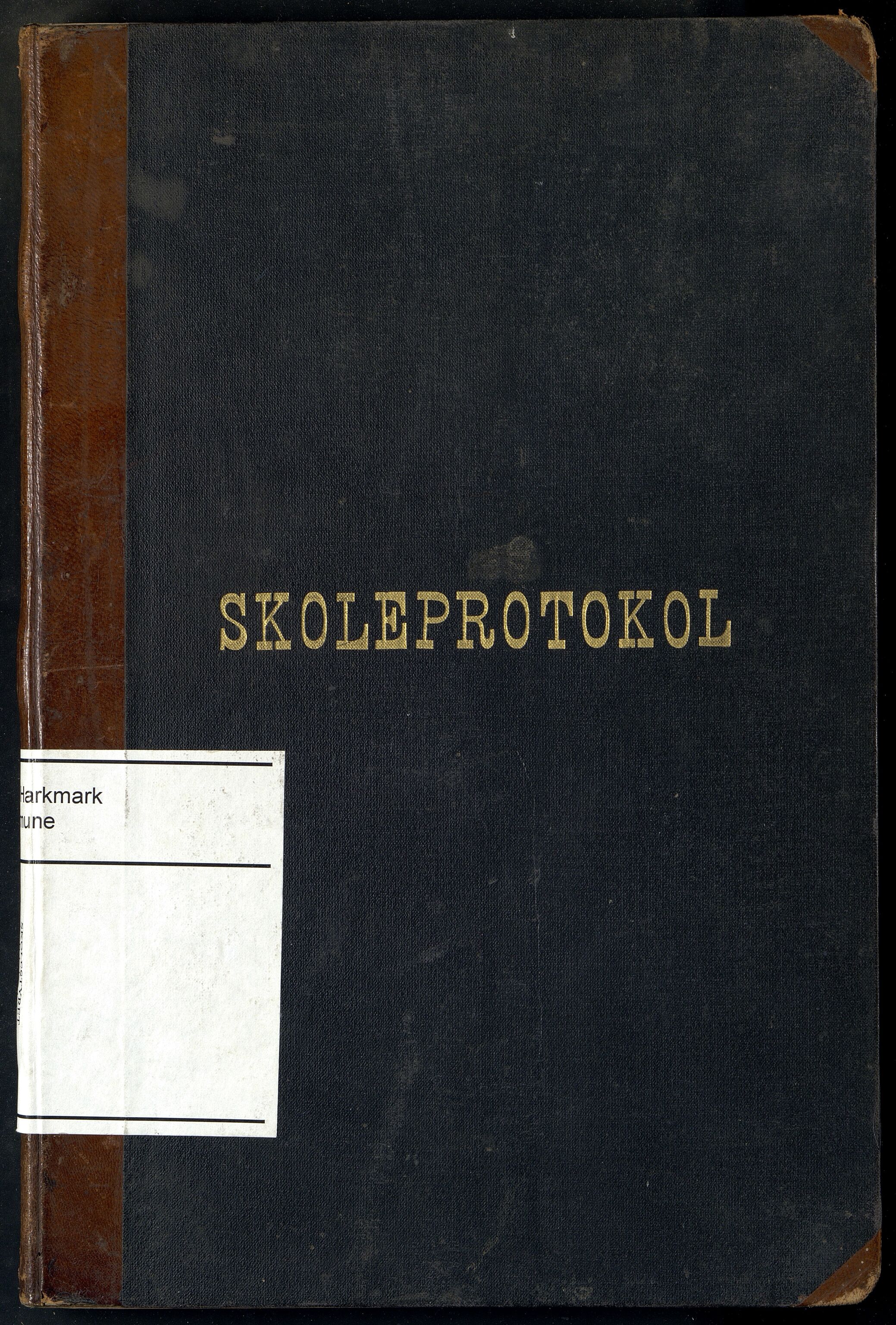 Halse og Harkmark kommune - Omland Skole, ARKSOR/1002HH550/H/L0002: Skoleprotokoll, 1902-1920