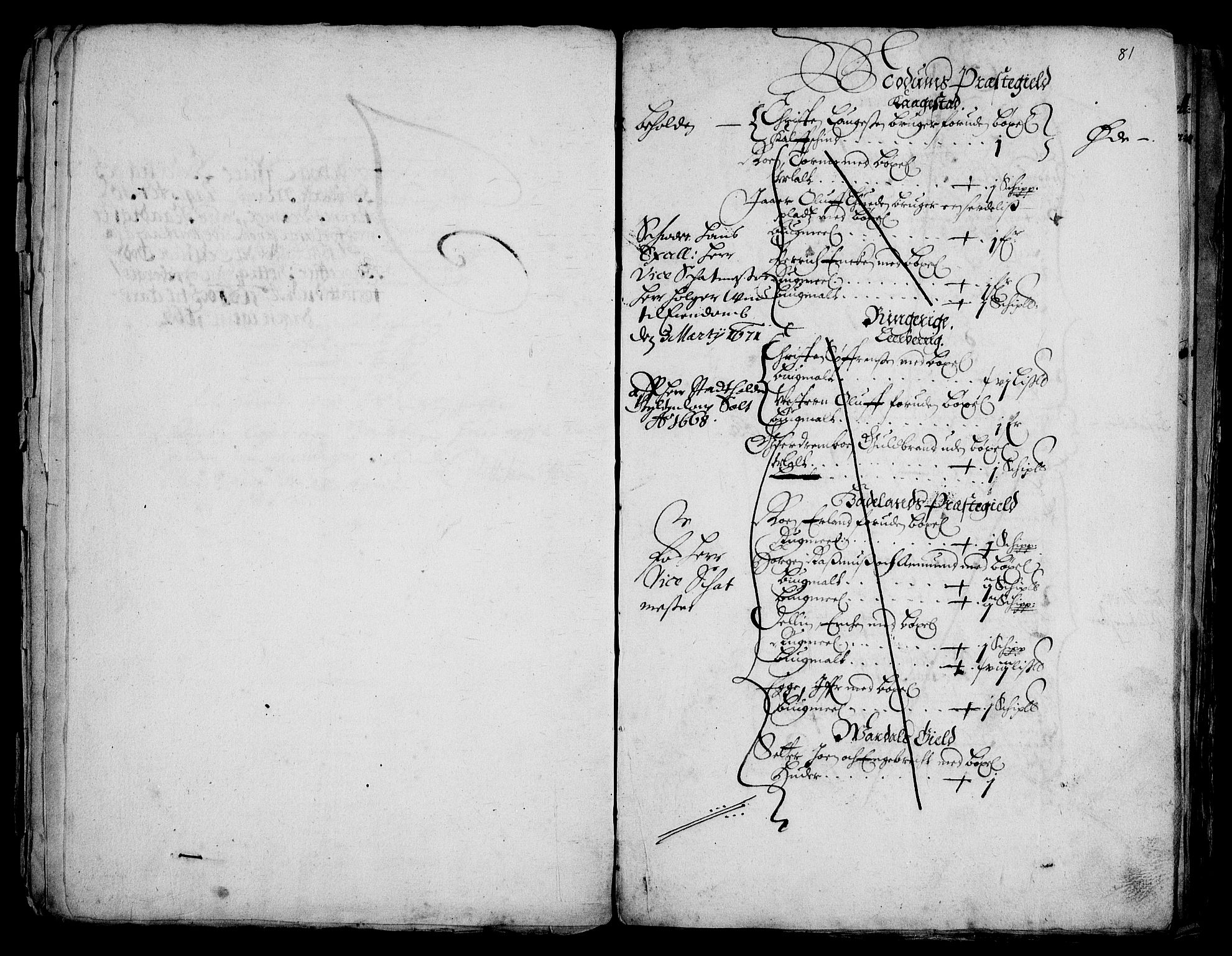 Rentekammeret inntil 1814, Realistisk ordnet avdeling, RA/EA-4070/Fc/Fca/L0001/0003: [Ca I]  Akershus stift / Kristiania kapitels jordebok, 1662, s. 80-81