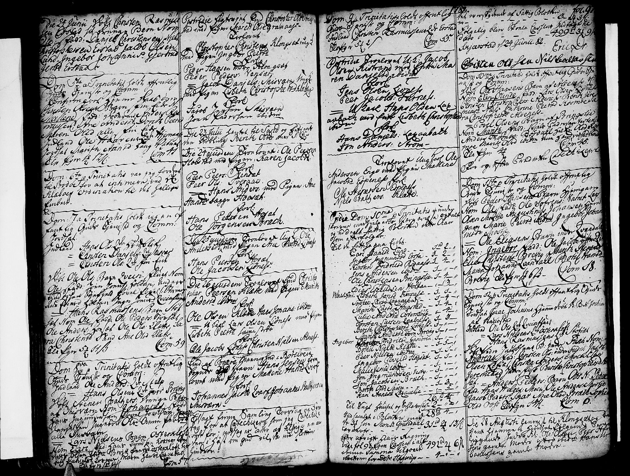 Ministerialprotokoller, klokkerbøker og fødselsregistre - Nordland, AV/SAT-A-1459/852/L0735: Ministerialbok nr. 852A05, 1762-1820, s. 97