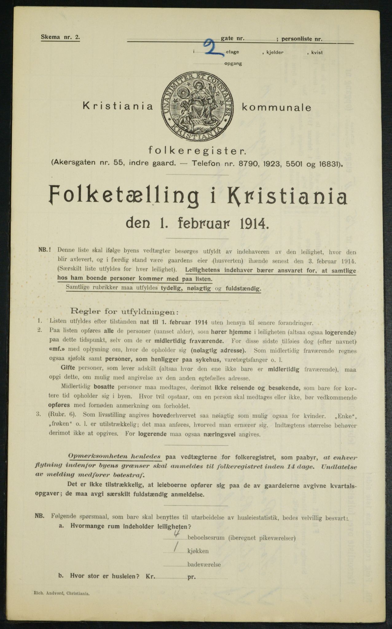 OBA, Kommunal folketelling 1.2.1914 for Kristiania, 1914, s. 49362