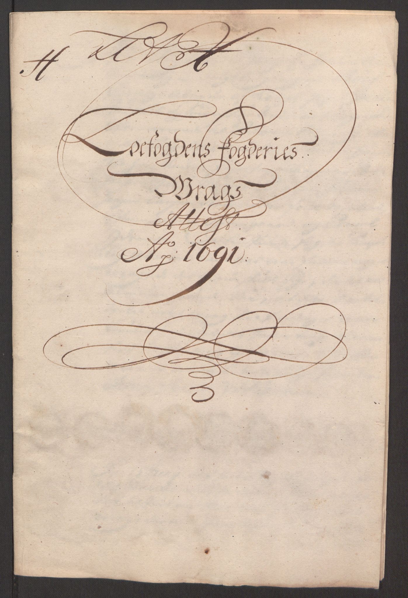 Rentekammeret inntil 1814, Reviderte regnskaper, Fogderegnskap, AV/RA-EA-4092/R67/L4675: Fogderegnskap Vesterålen, Andenes og Lofoten, 1691-1693, s. 81