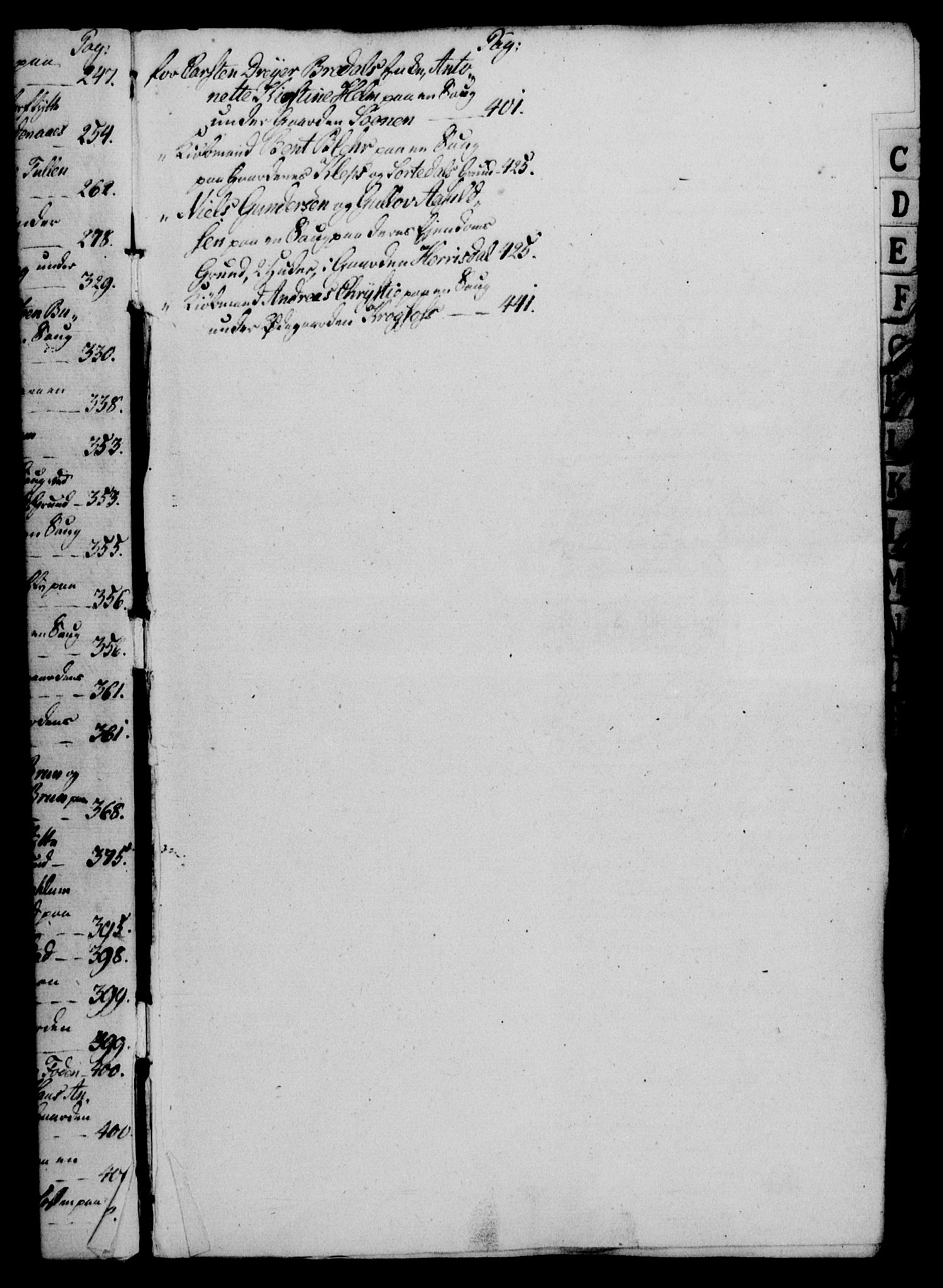 Rentekammeret, Kammerkanselliet, RA/EA-3111/G/Gg/Gga/L0019: Norsk ekspedisjonsprotokoll med register (merket RK 53.19), 1807-1810