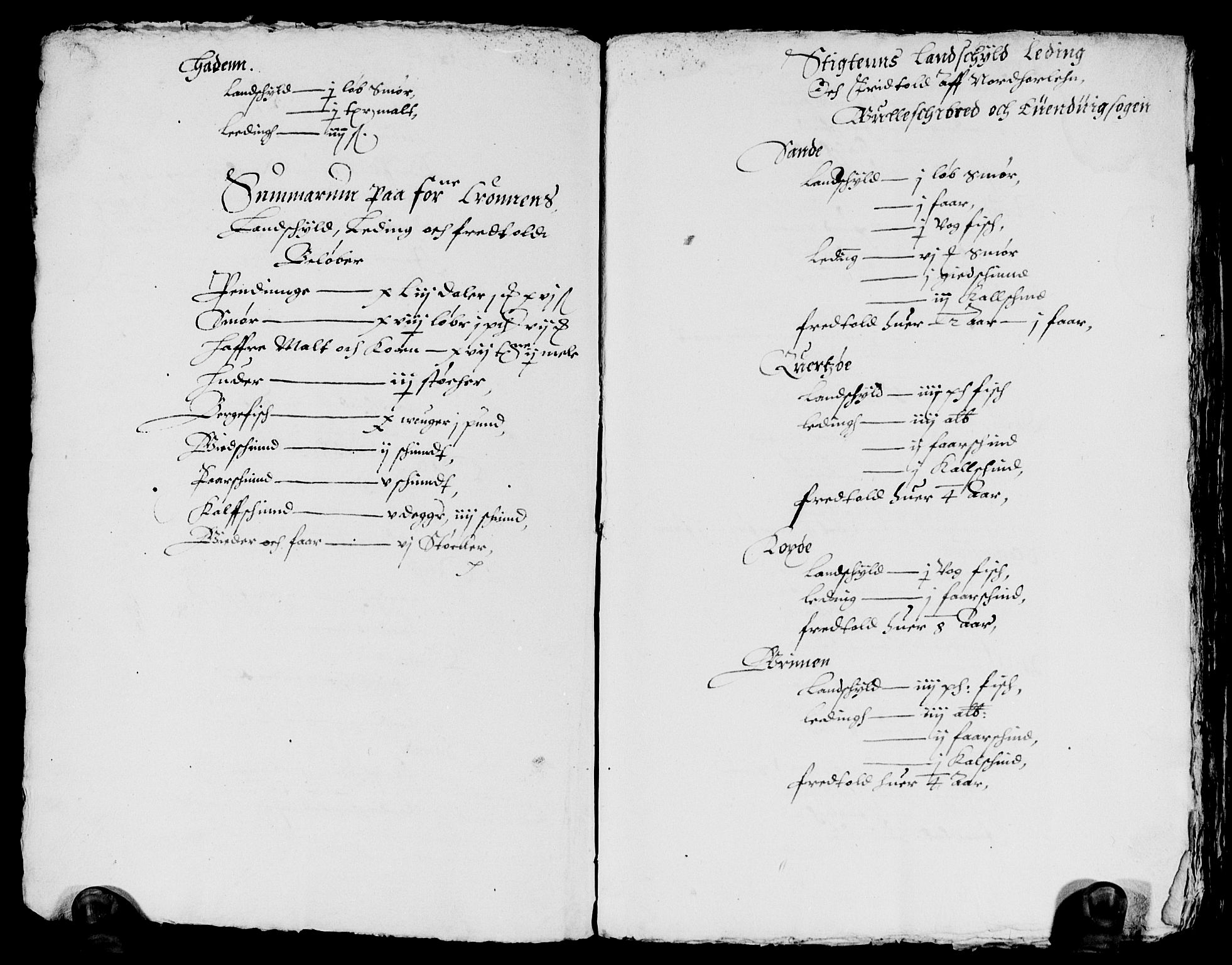 Rentekammeret inntil 1814, Reviderte regnskaper, Lensregnskaper, AV/RA-EA-5023/R/Rb/Rbt/L0019: Bergenhus len, 1615-1616