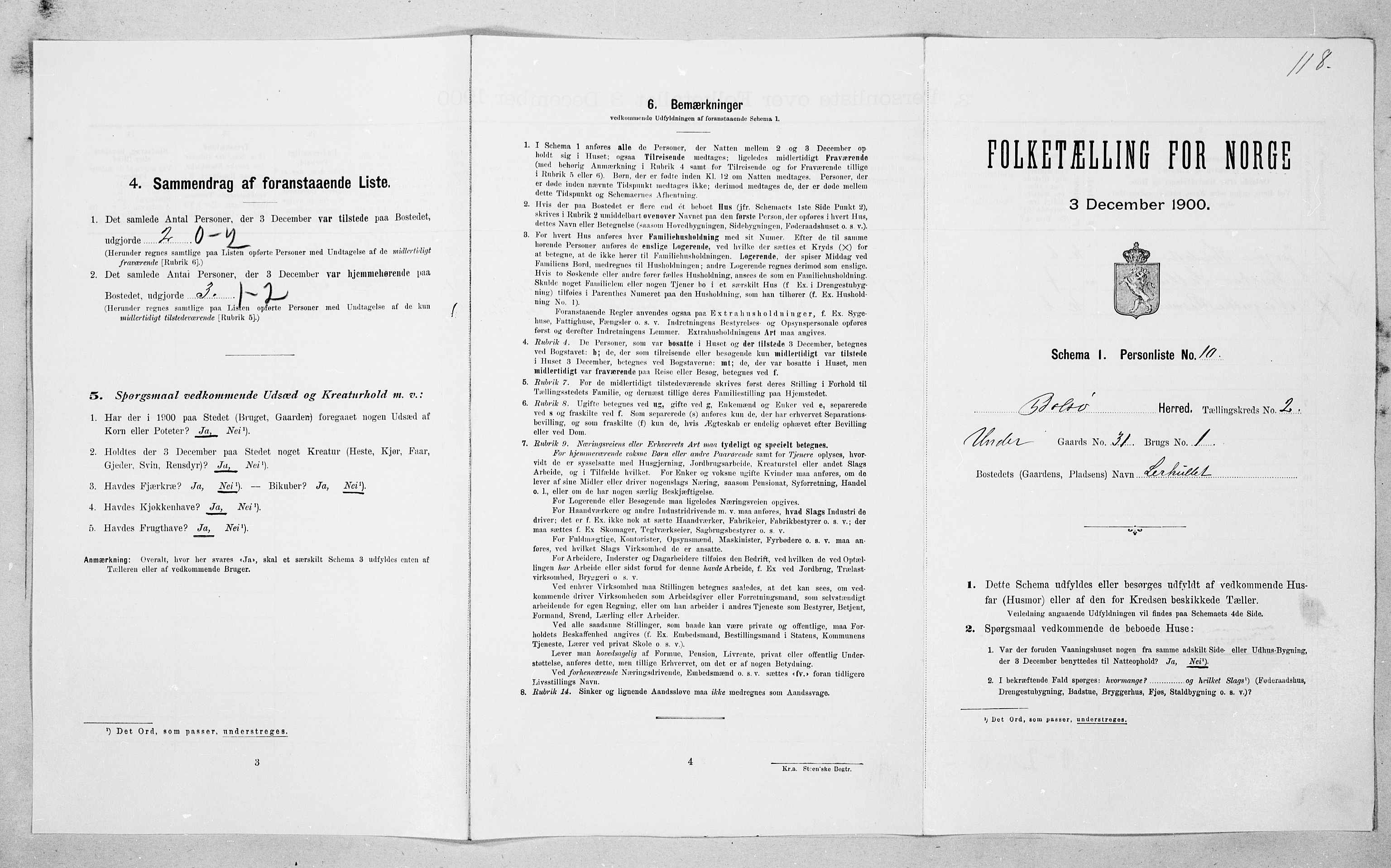 SAT, Folketelling 1900 for 1544 Bolsøy herred, 1900, s. 352