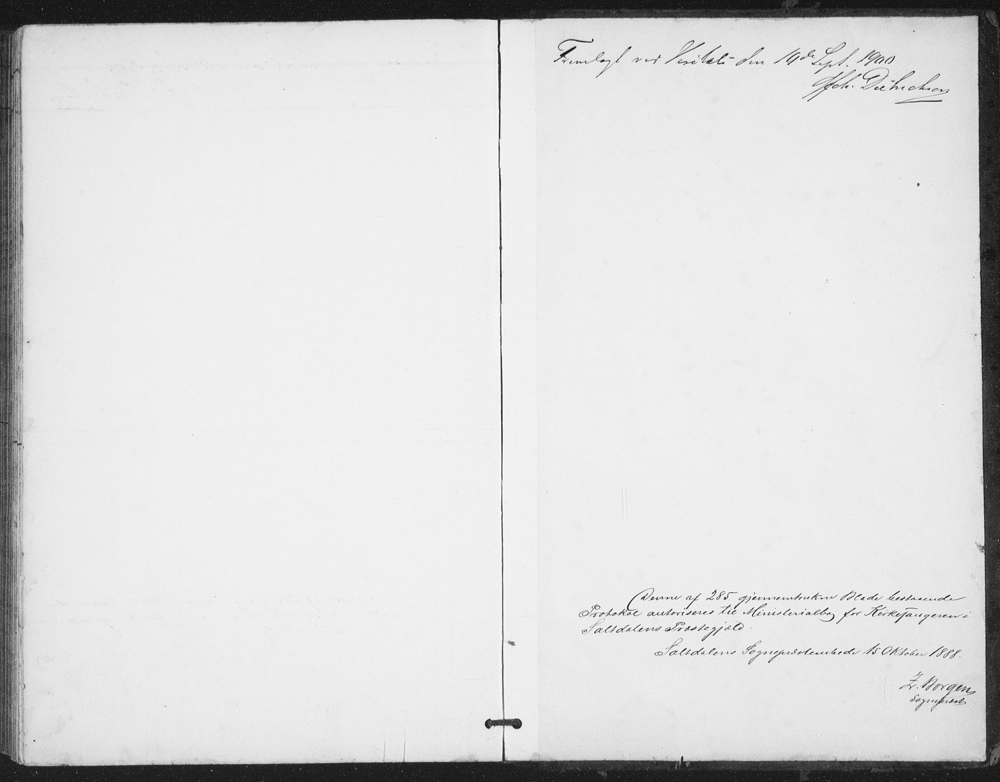 Ministerialprotokoller, klokkerbøker og fødselsregistre - Nordland, AV/SAT-A-1459/847/L0682: Klokkerbok nr. 847C10, 1889-1907