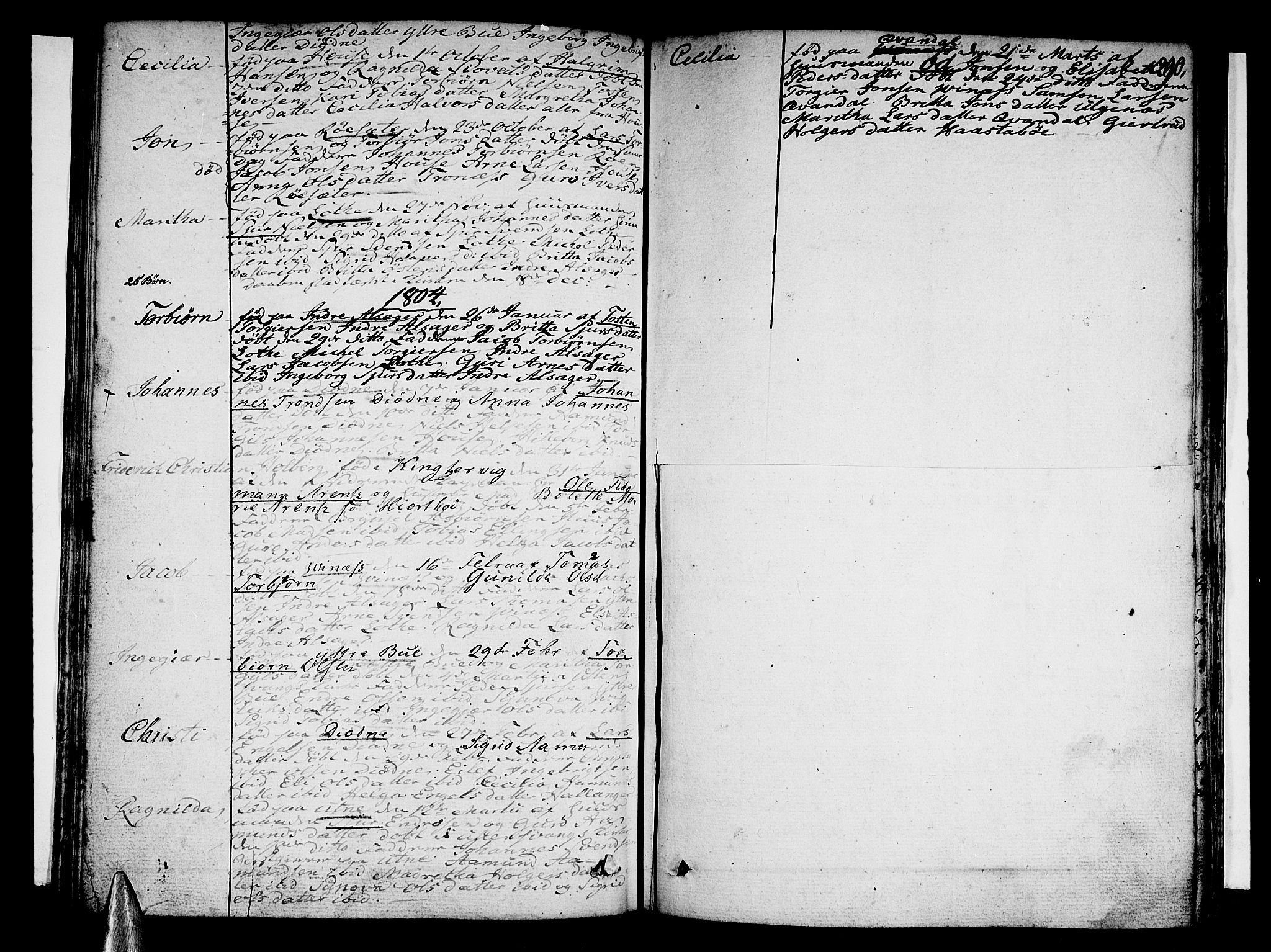 Ullensvang sokneprestembete, SAB/A-78701/H/Haa: Ministerialbok nr. A 7 /2, 1788-1804, s. 289-290