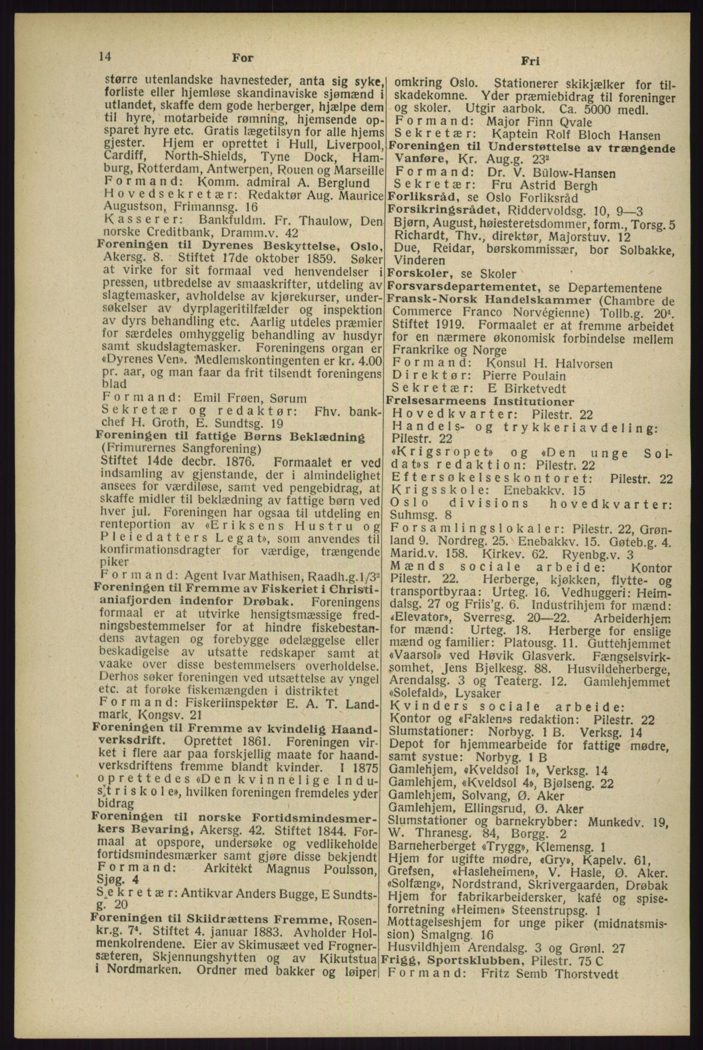 Kristiania/Oslo adressebok, PUBL/-, 1929, s. 14