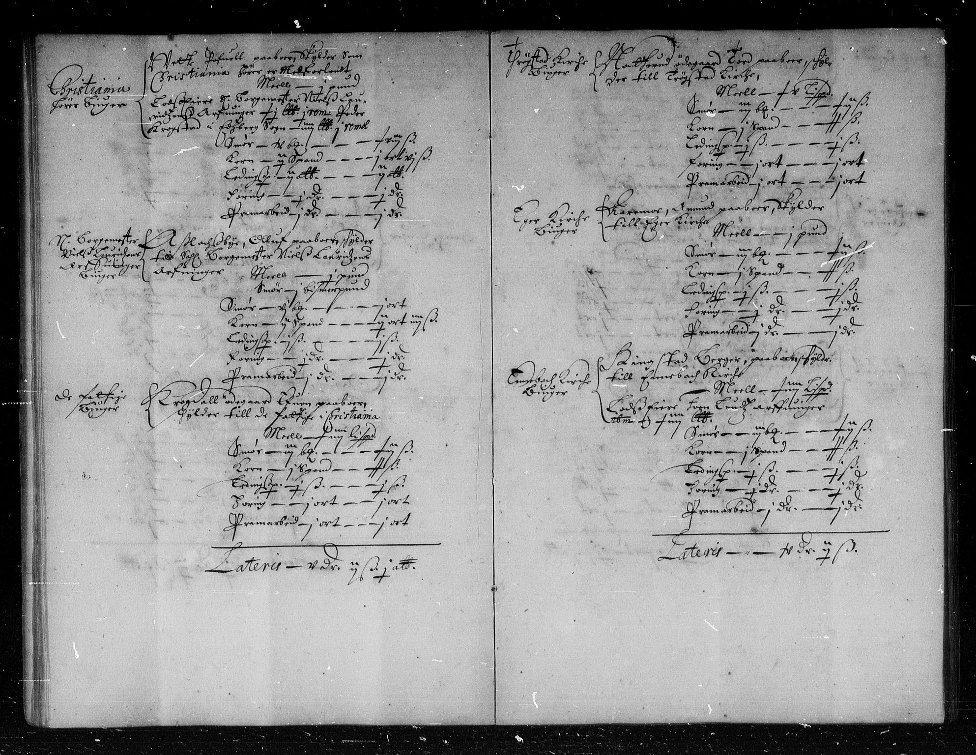 Rentekammeret inntil 1814, Reviderte regnskaper, Stiftamtstueregnskaper, Landkommissariatet på Akershus og Akershus stiftamt, AV/RA-EA-5869/R/Rb/L0038: Akershus stiftamt, 1666