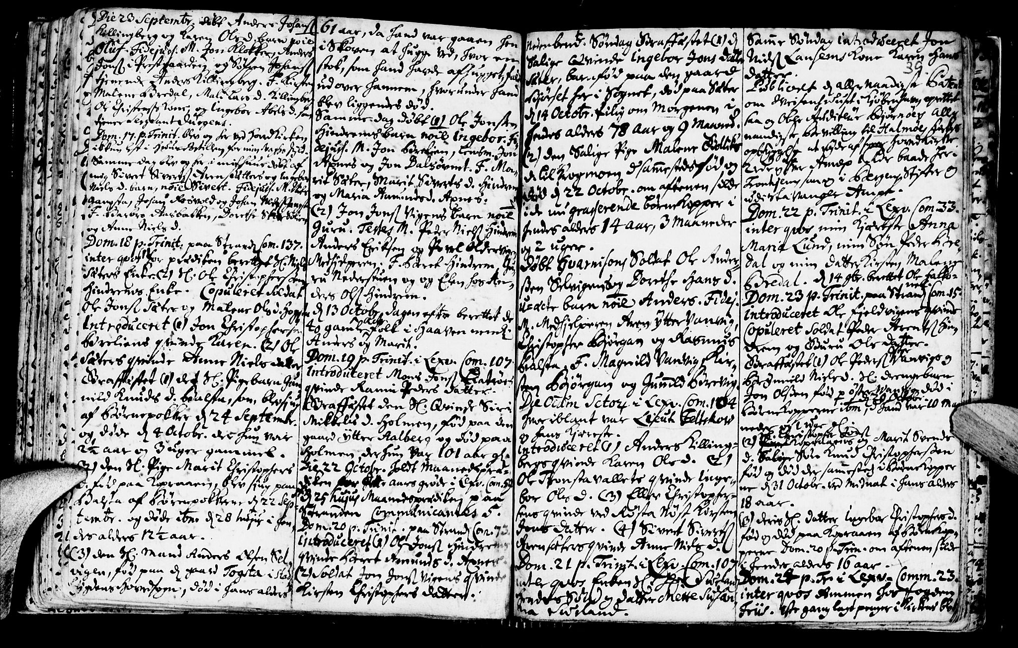 Ministerialprotokoller, klokkerbøker og fødselsregistre - Nord-Trøndelag, AV/SAT-A-1458/701/L0001: Ministerialbok nr. 701A01, 1717-1731, s. 39