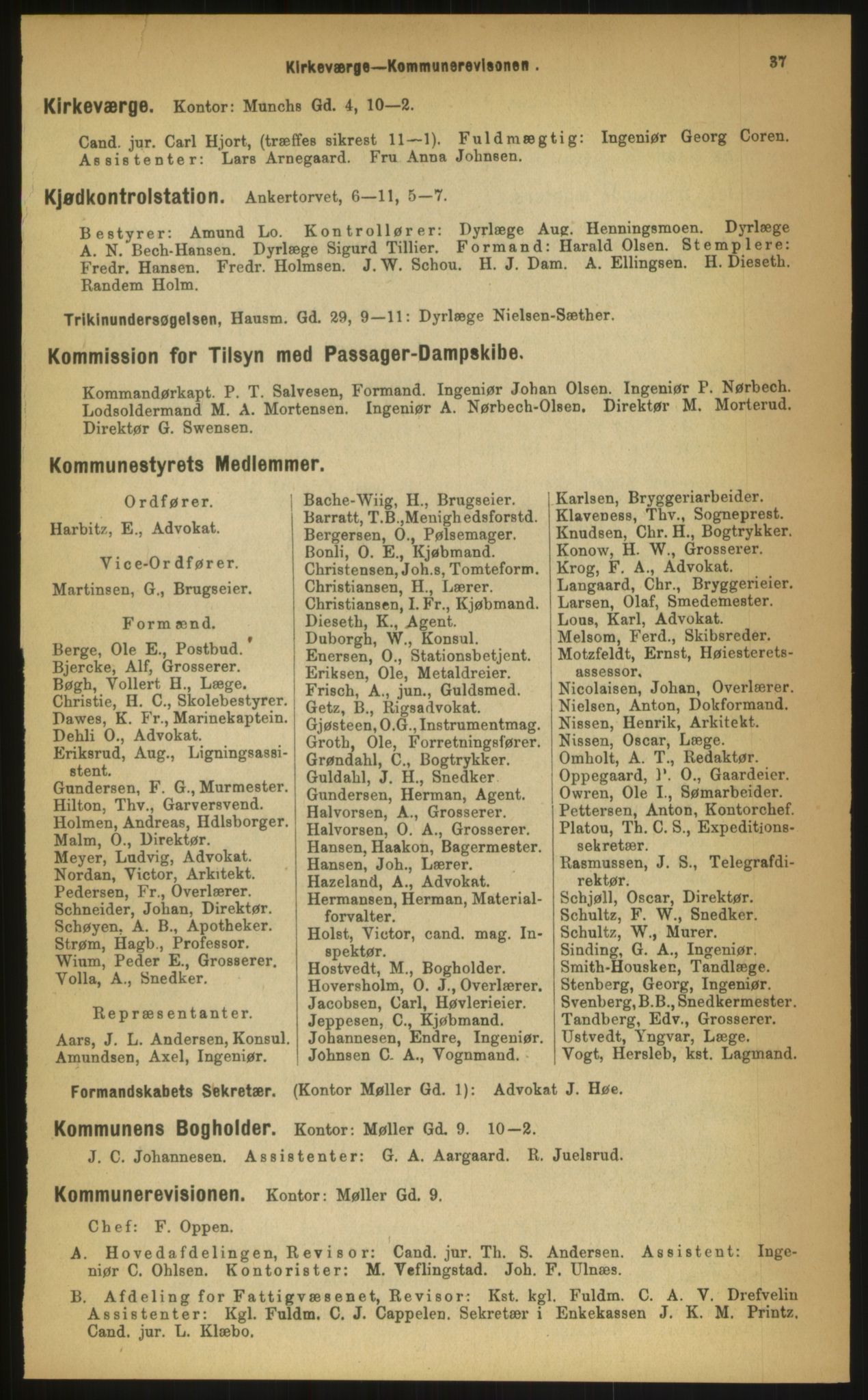 Kristiania/Oslo adressebok, PUBL/-, 1899, s. 37