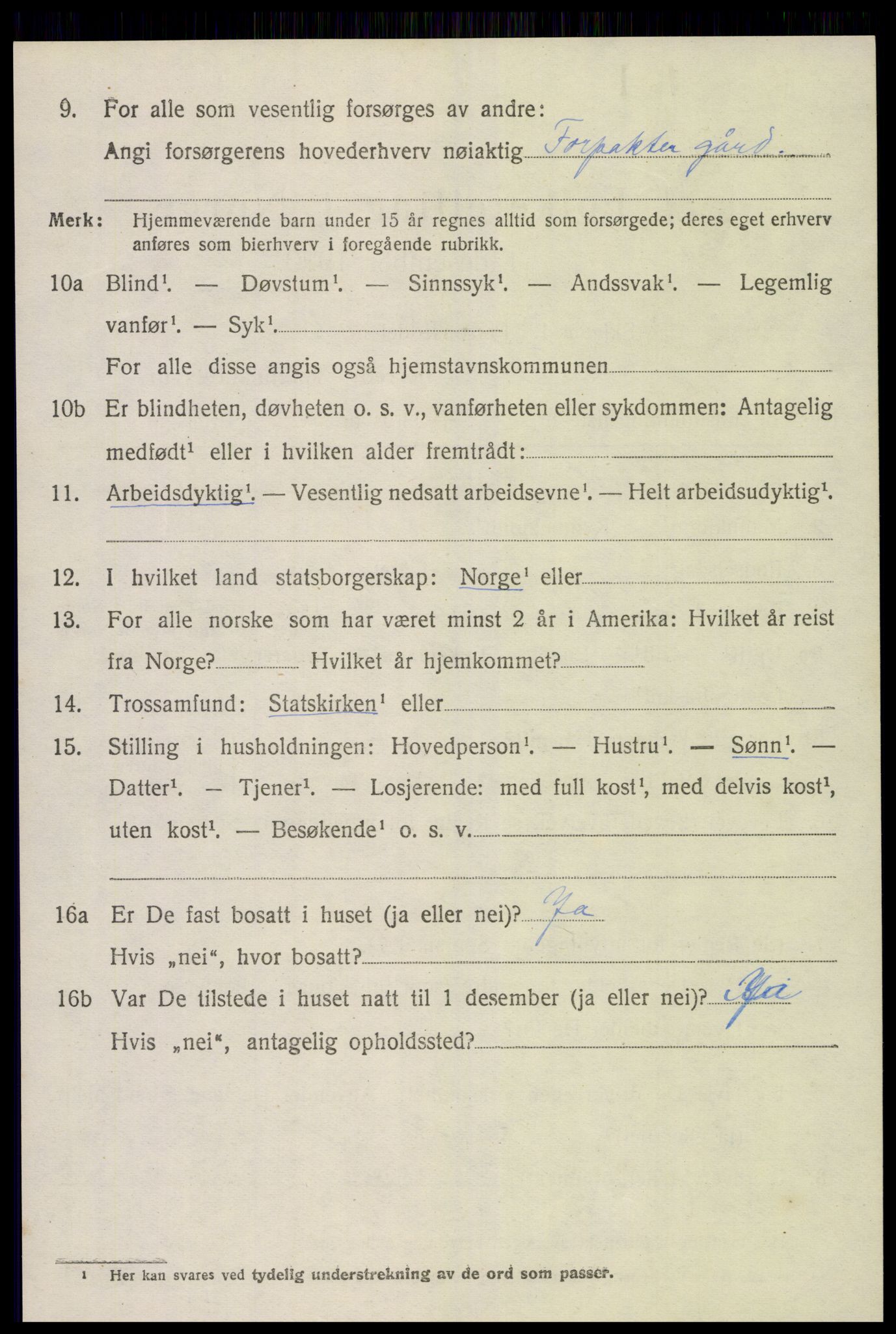 SAK, Folketelling 1920 for 0924 Landvik herred, 1920, s. 4033