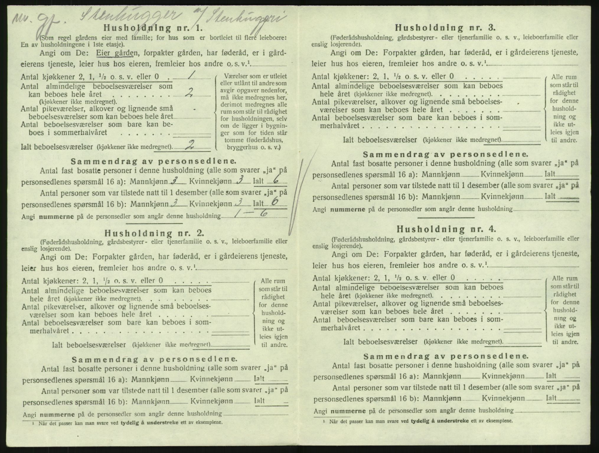 SAKO, Folketelling 1920 for 0727 Hedrum herred, 1920, s. 282