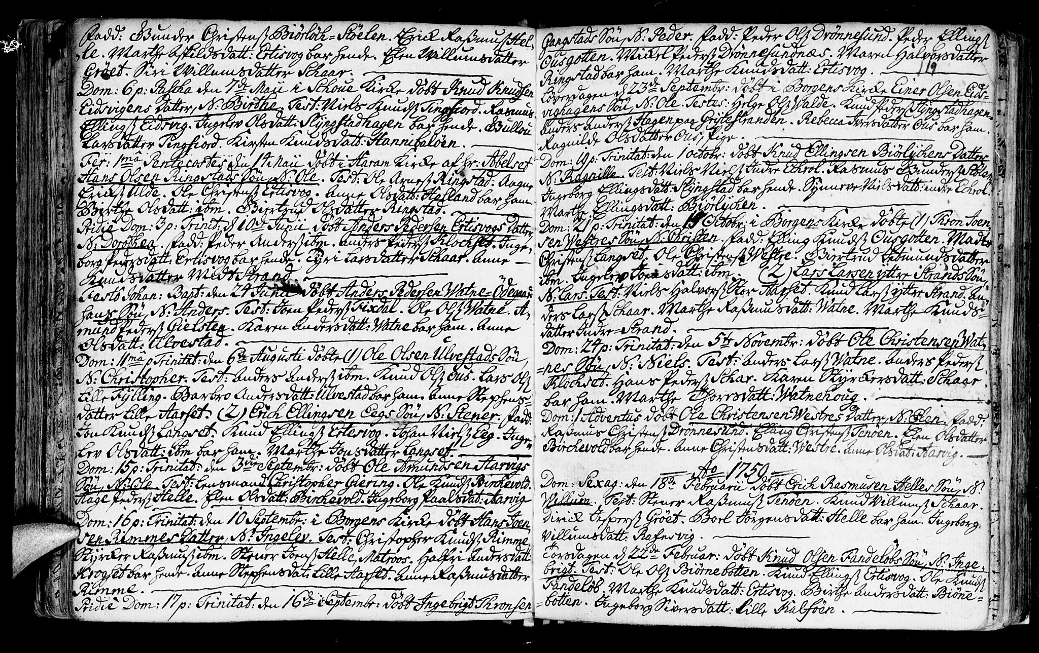 Ministerialprotokoller, klokkerbøker og fødselsregistre - Møre og Romsdal, AV/SAT-A-1454/525/L0371: Ministerialbok nr. 525A01, 1699-1777, s. 119