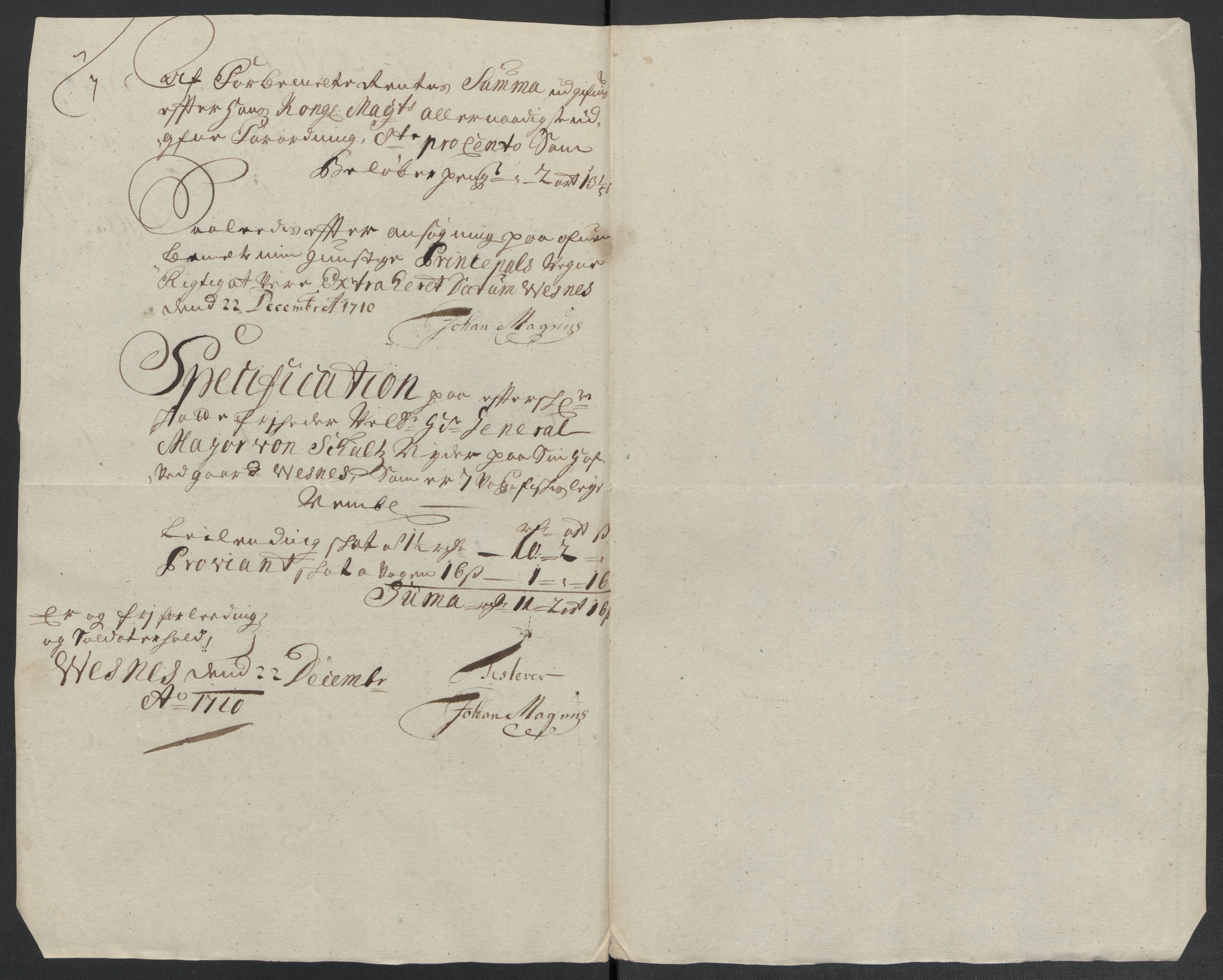 Rentekammeret inntil 1814, Reviderte regnskaper, Fogderegnskap, RA/EA-4092/R55/L3659: Fogderegnskap Romsdal, 1709-1710, s. 358