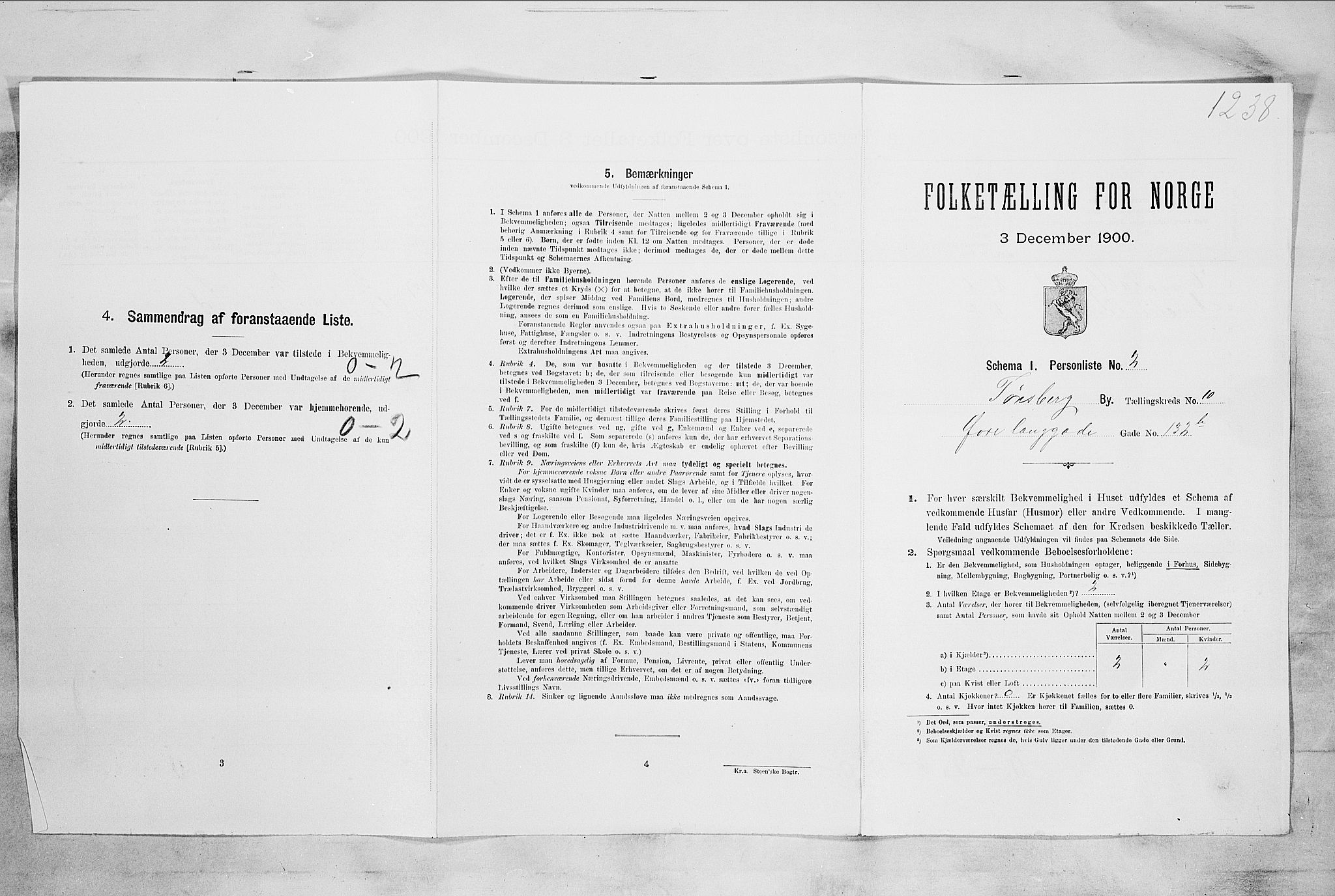RA, Folketelling 1900 for 0705 Tønsberg kjøpstad, 1900, s. 1576