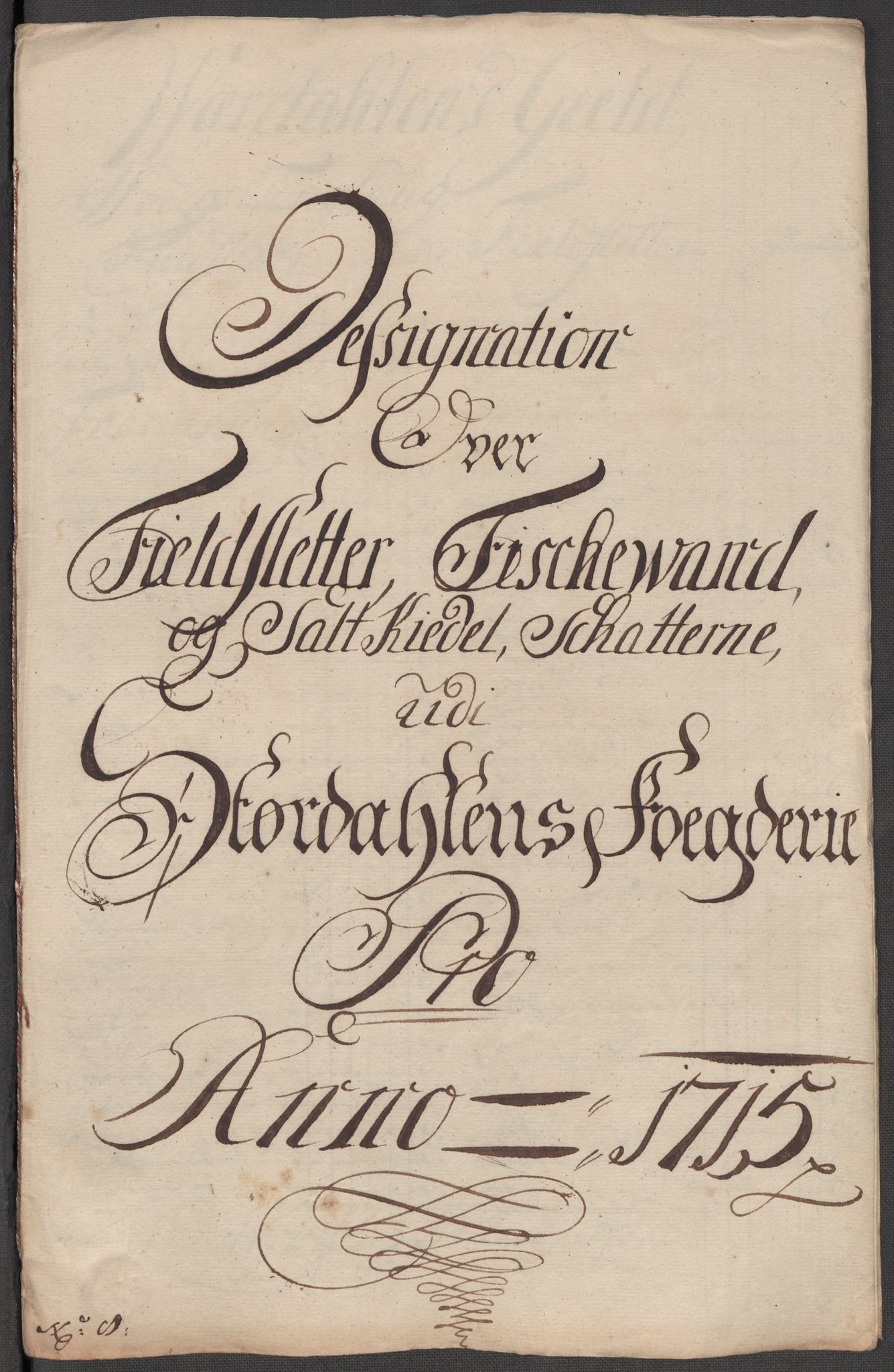 Rentekammeret inntil 1814, Reviderte regnskaper, Fogderegnskap, RA/EA-4092/R62/L4205: Fogderegnskap Stjørdal og Verdal, 1715, s. 123