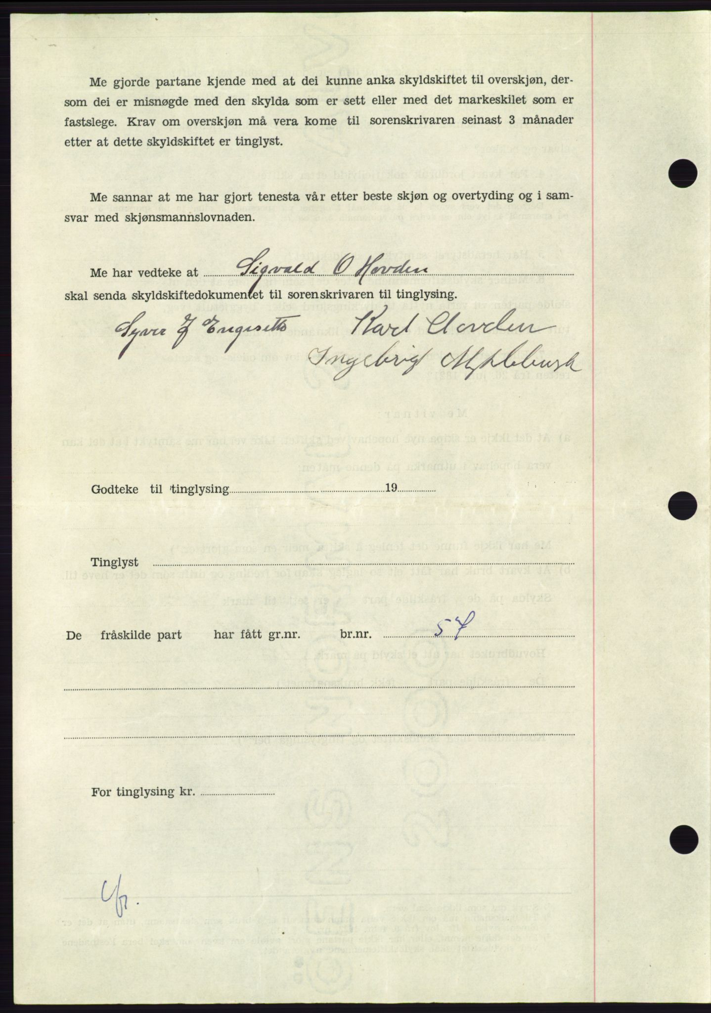 Søre Sunnmøre sorenskriveri, AV/SAT-A-4122/1/2/2C/L0102: Pantebok nr. 28A, 1955-1956, Dagboknr: 3175/1955