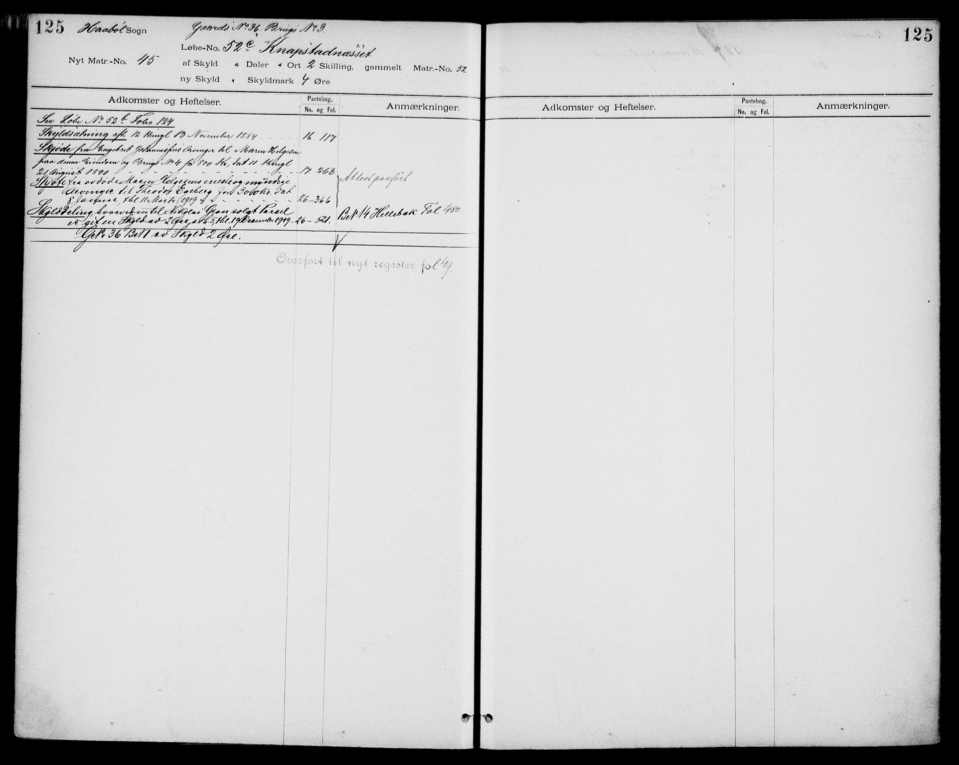 Moss sorenskriveri, SAO/A-10168: Panteregister nr. IV 8a, 1733-1927, s. 125