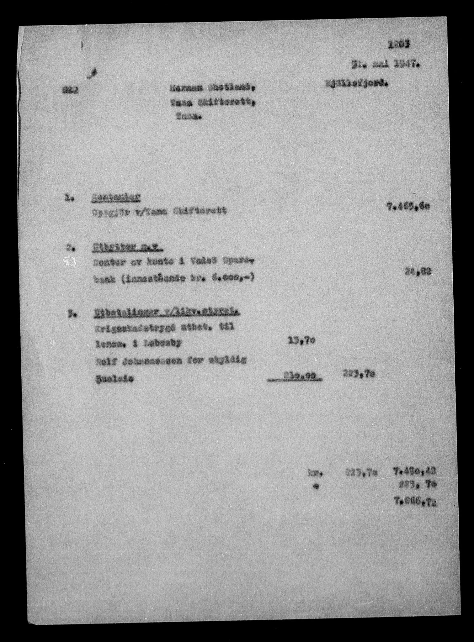 Justisdepartementet, Tilbakeføringskontoret for inndratte formuer, AV/RA-S-1564/H/Hc/Hcb/L0915: --, 1945-1947, s. 510