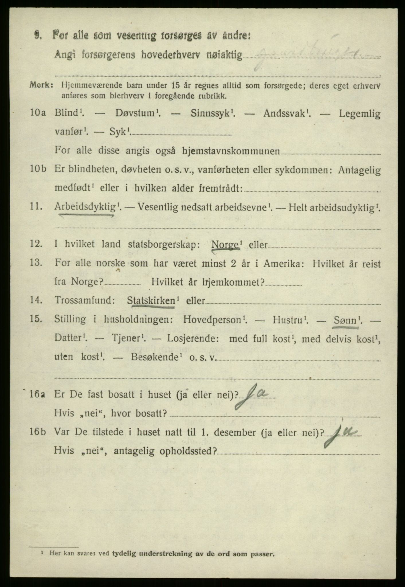 SAB, Folketelling 1920 for 1445 Gloppen herred, 1920, s. 5271