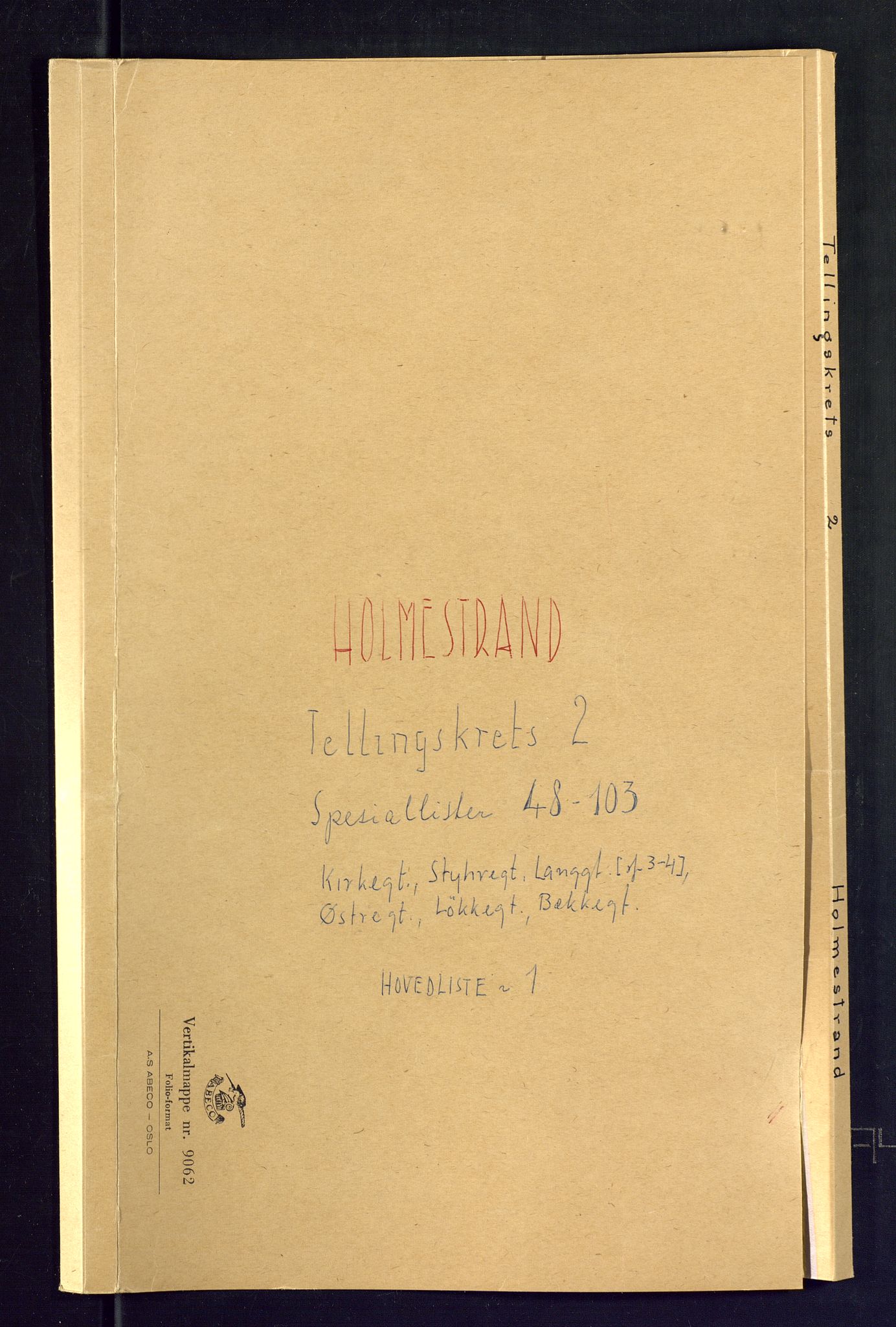 SAKO, Folketelling 1875 for 0702P Holmestrand prestegjeld, 1875, s. 5