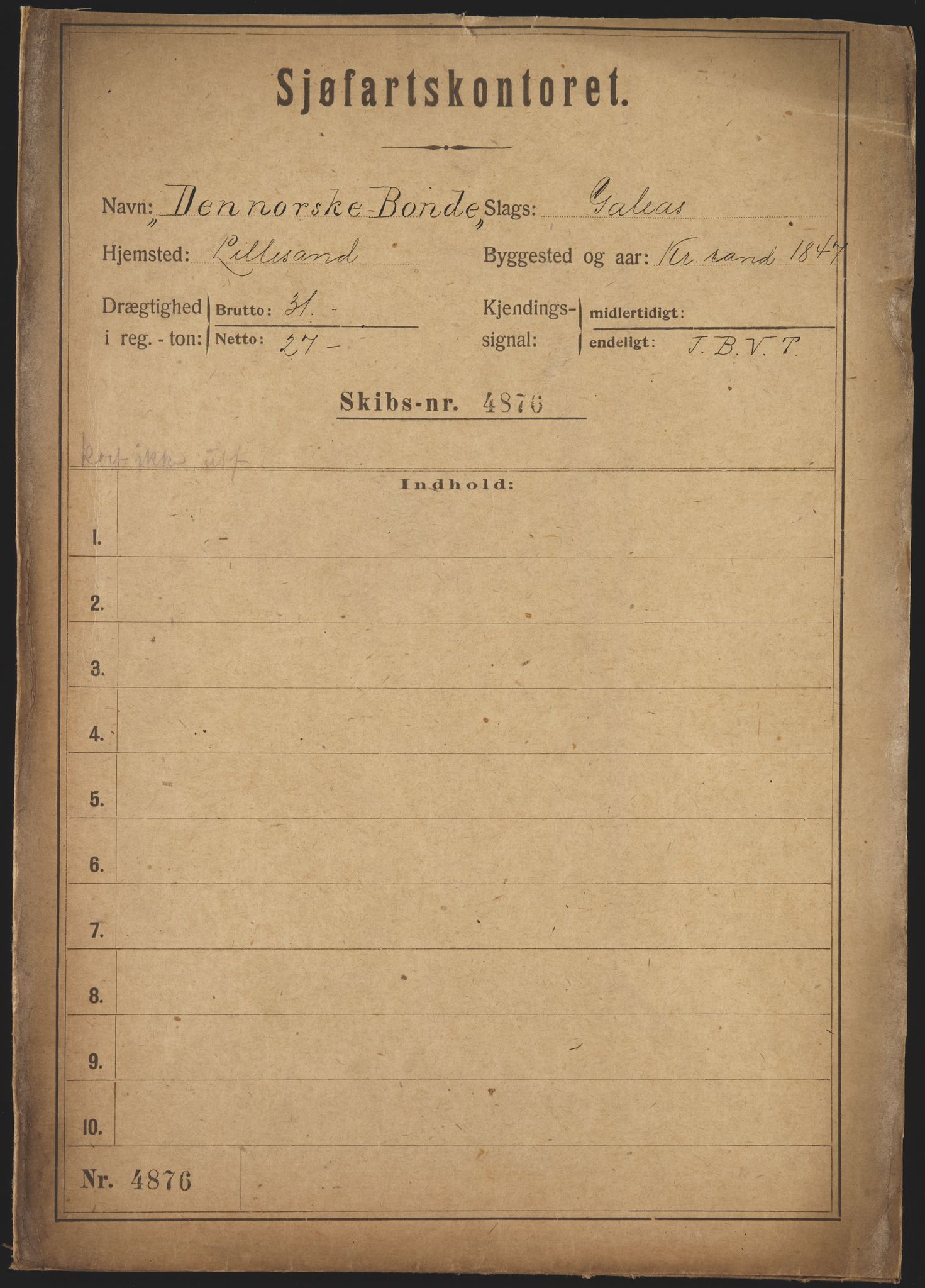 Sjøfartsdirektoratet med forløpere, skipsmapper slettede skip, AV/RA-S-4998/F/Fa/L0237: --, 1847-1934, s. 571