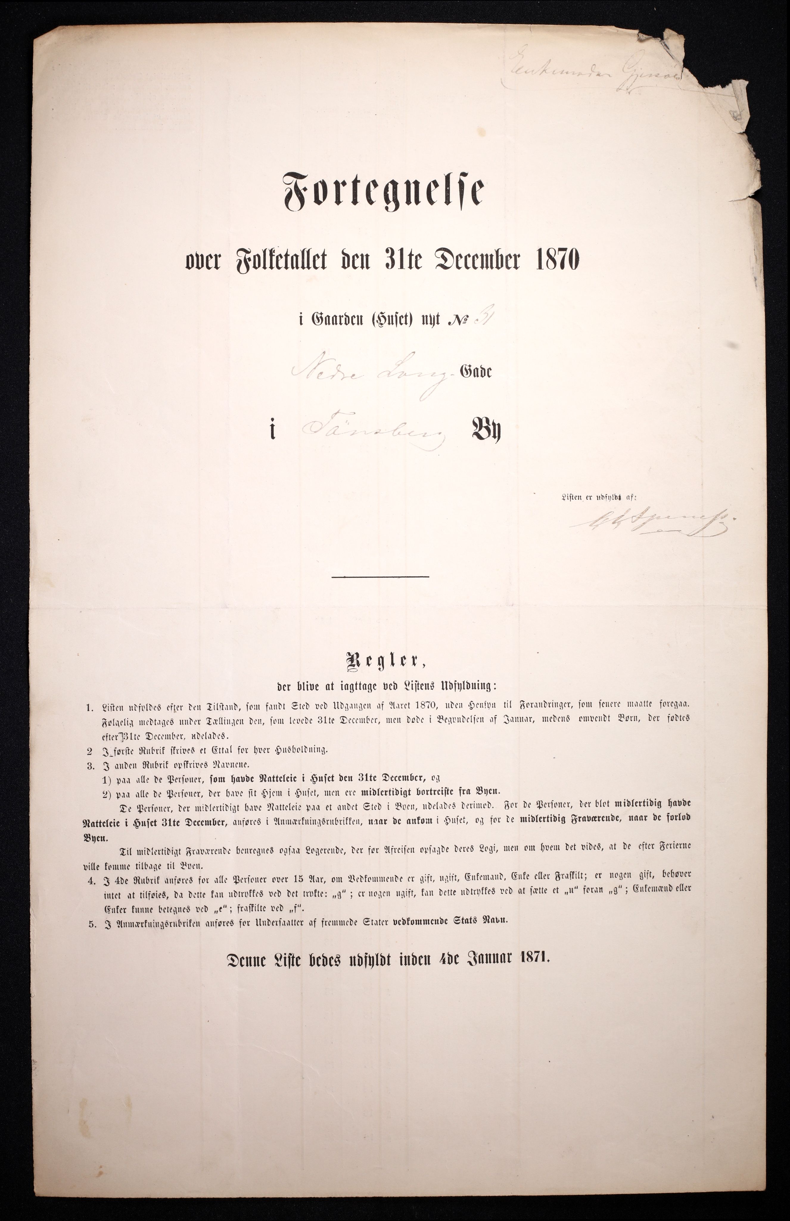 RA, Folketelling 1870 for 0705 Tønsberg kjøpstad, 1870, s. 82