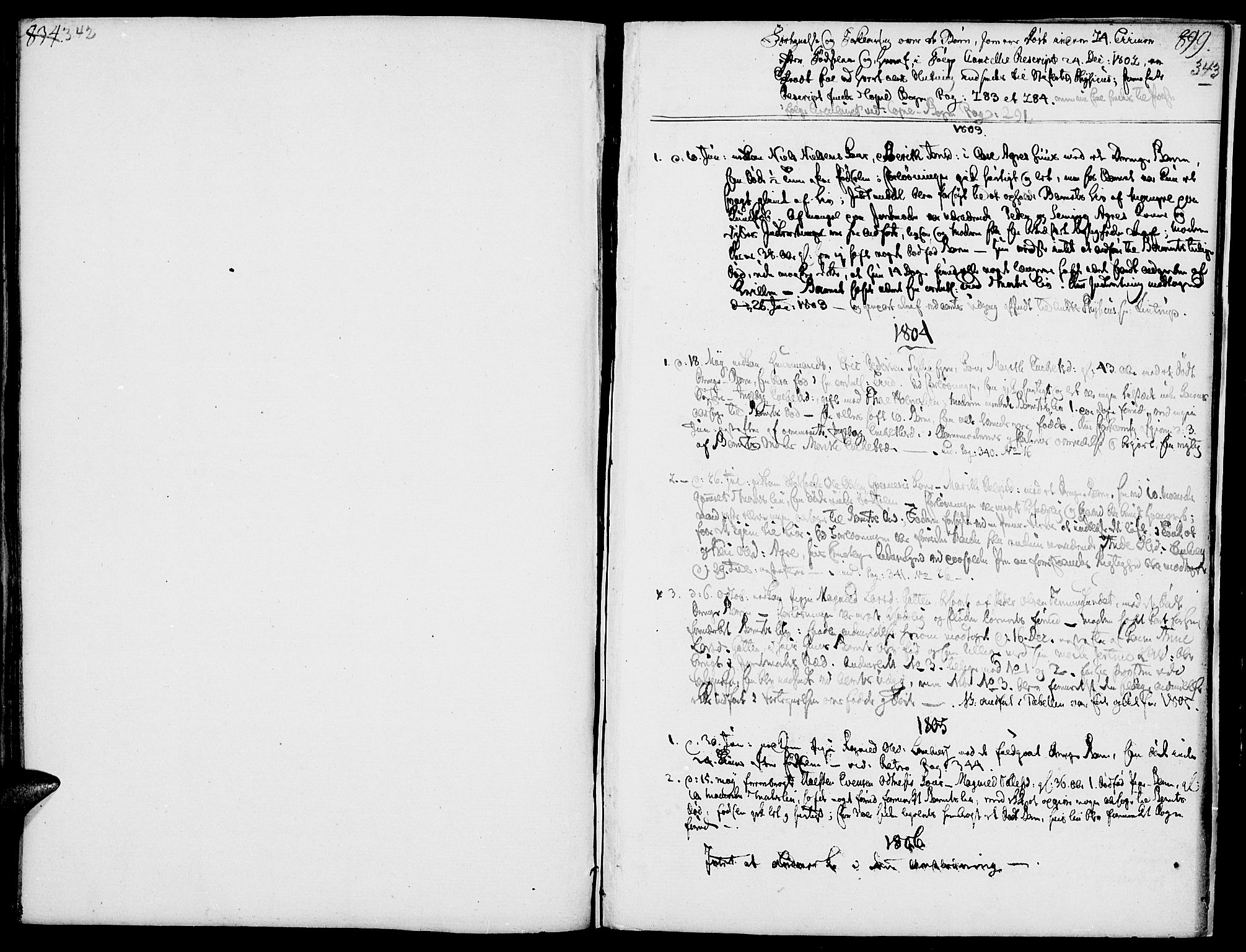 Rendalen prestekontor, AV/SAH-PREST-054/H/Ha/Haa/L0002: Ministerialbok nr. 2, 1788-1814, s. 342-343