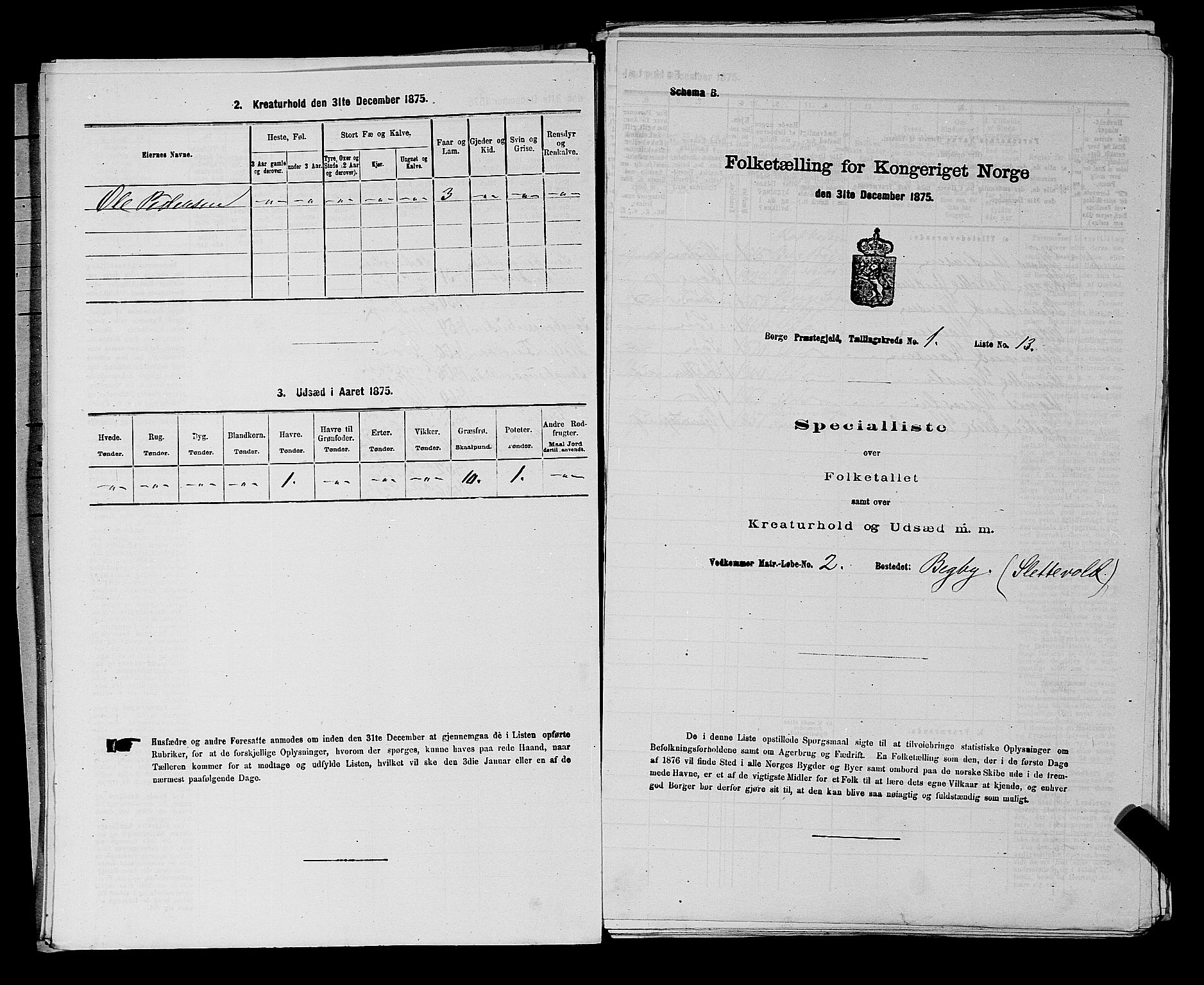 RA, Folketelling 1875 for 0113P Borge prestegjeld, 1875, s. 66
