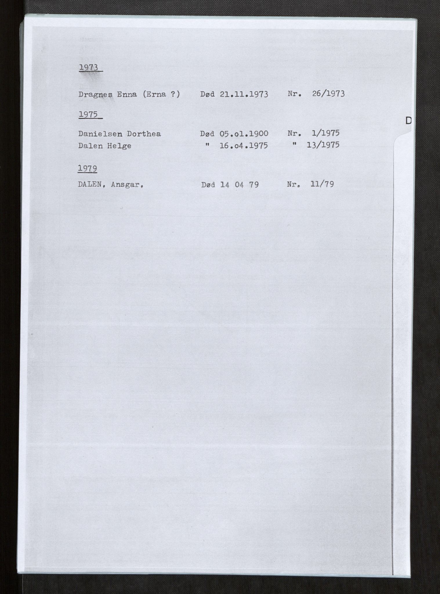 Vefsn lensmannskontor, SAT/A-5714/4/Gh/L0001: Dødsfallprotokoll, 1973-1990, s. 35