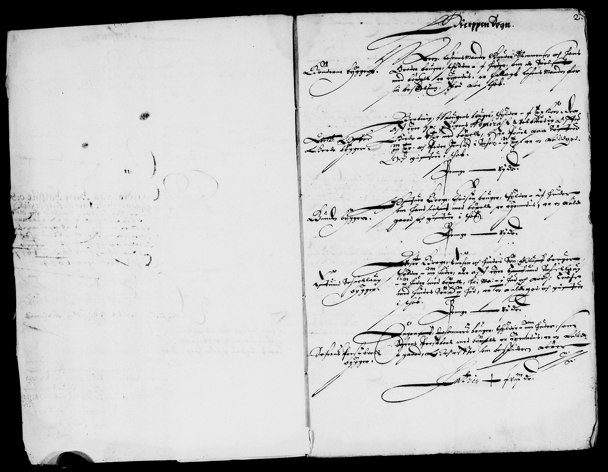 Rentekammeret inntil 1814, Reviderte regnskaper, Lensregnskaper, AV/RA-EA-5023/R/Rb/Rbp/L0044: Bratsberg len, 1657-1658