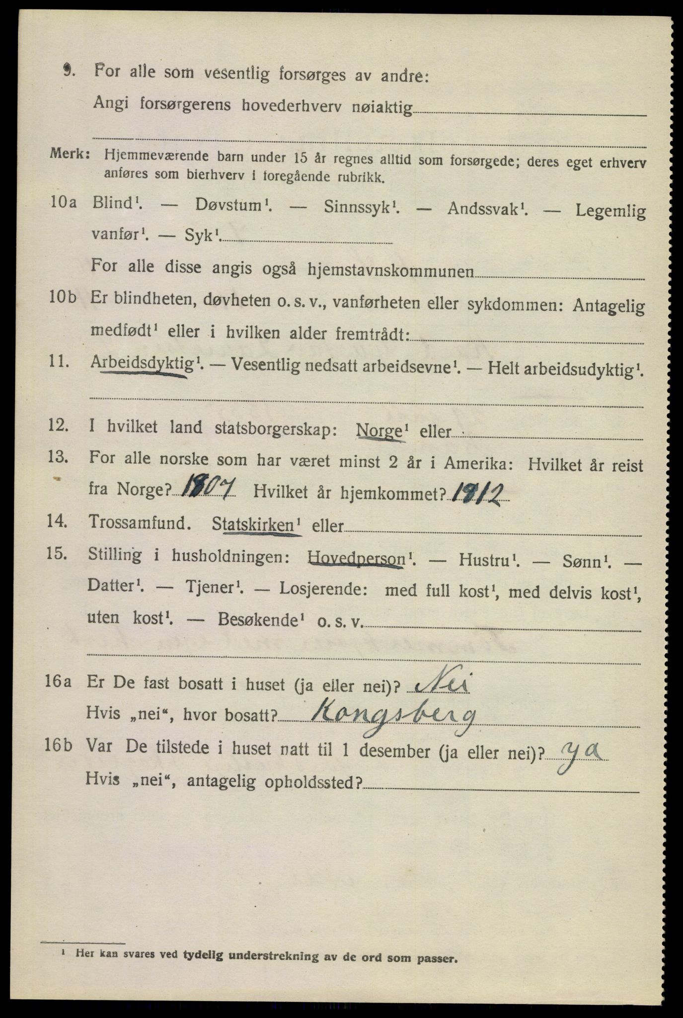 SAKO, Folketelling 1920 for 0630 Øvre Sandsvær herred, 1920, s. 5695