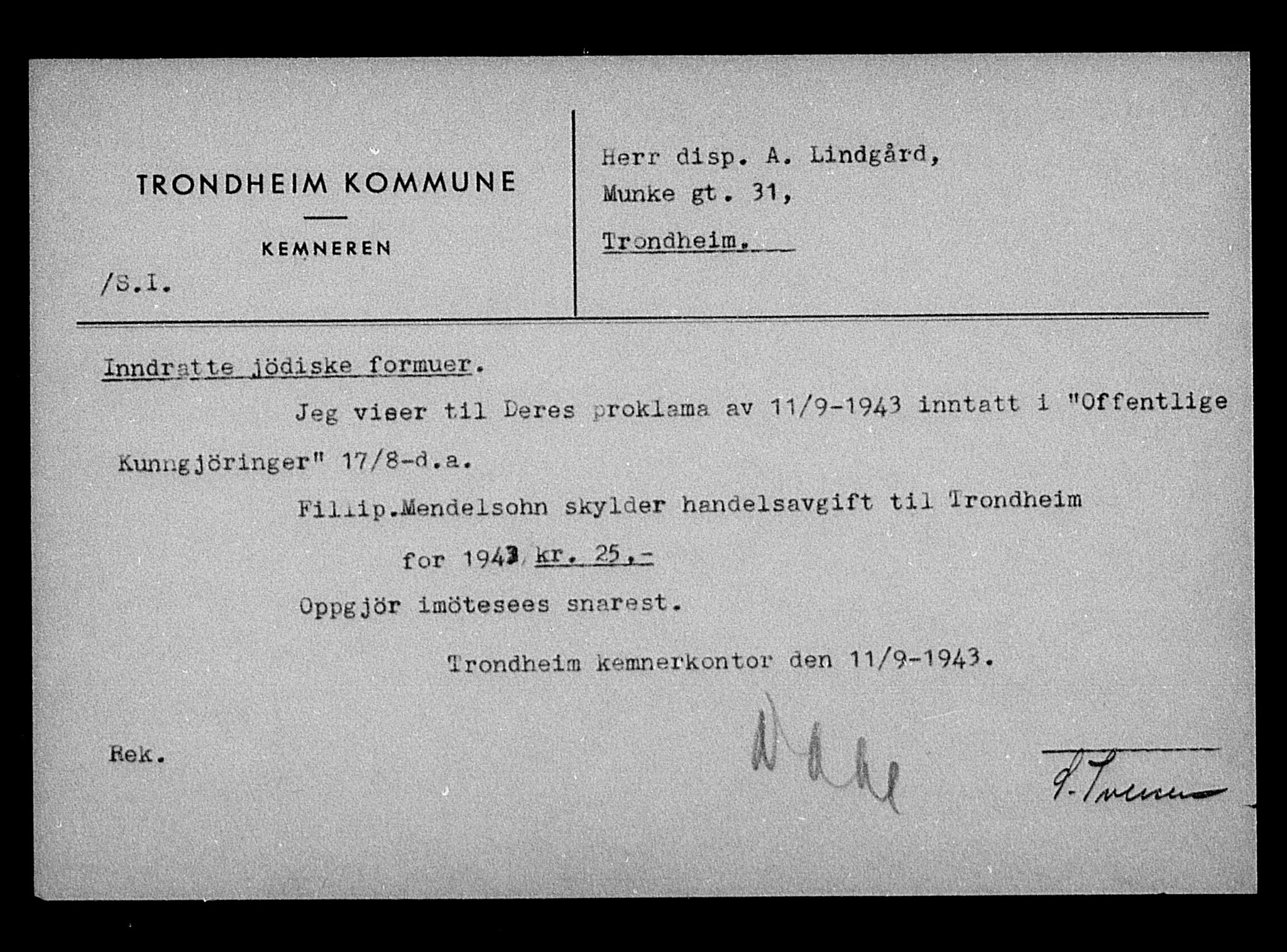 Justisdepartementet, Tilbakeføringskontoret for inndratte formuer, AV/RA-S-1564/H/Hc/Hca/L0905: --, 1945-1947, s. 500