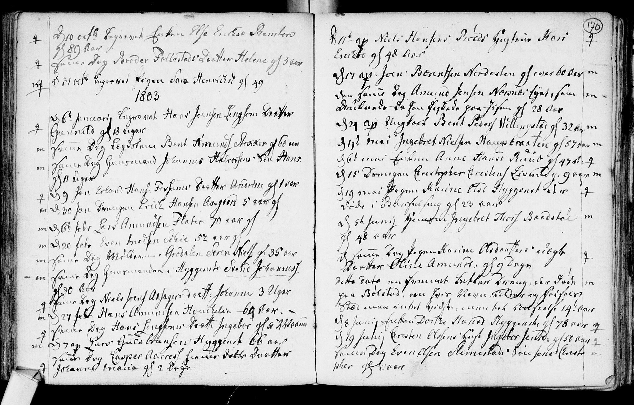 Røyken kirkebøker, AV/SAKO-A-241/F/Fa/L0003: Ministerialbok nr. 3, 1782-1813, s. 170