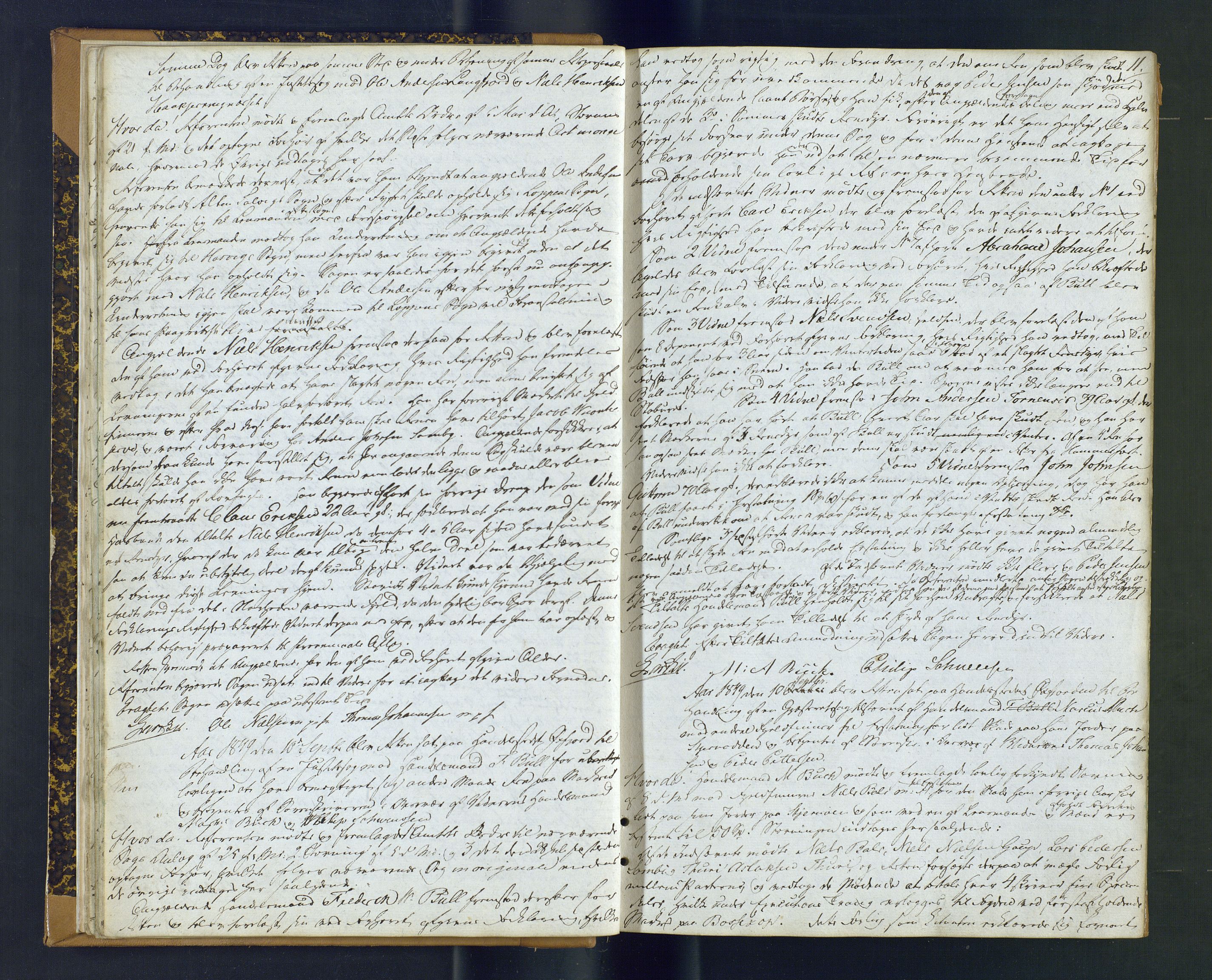 Alta fogderi/sorenskriveri, AV/SATØ-SATØ-5/1/J/Jb/L0170: Ekstrarettsprotokoll, 1849-1853, s. 11