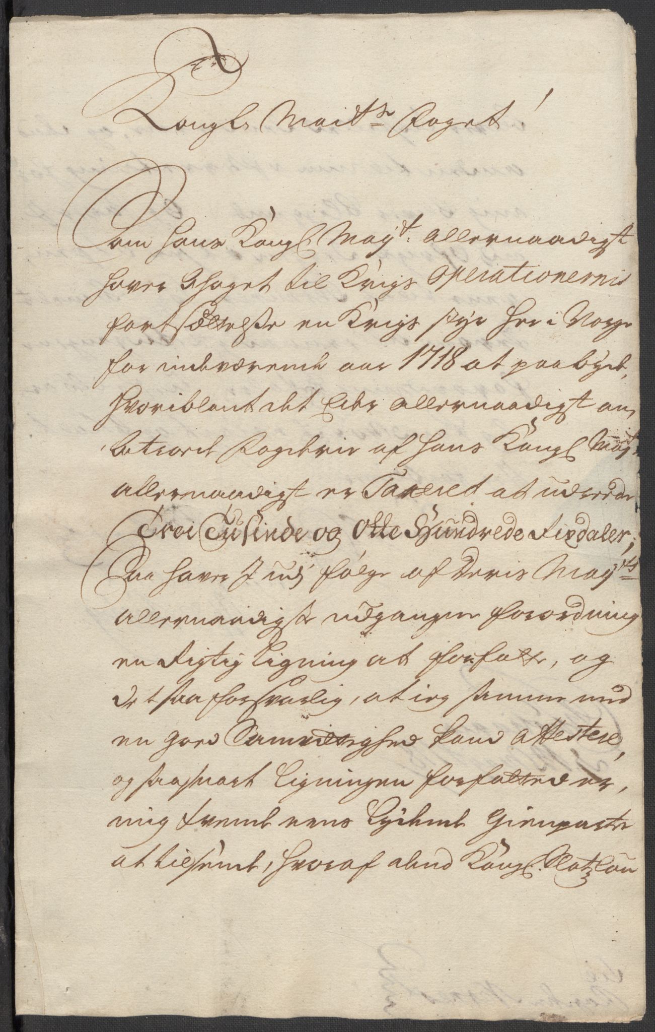 Rentekammeret inntil 1814, Reviderte regnskaper, Fogderegnskap, RA/EA-4092/R18/L1320: Fogderegnskap Hadeland, Toten og Valdres, 1718, s. 59