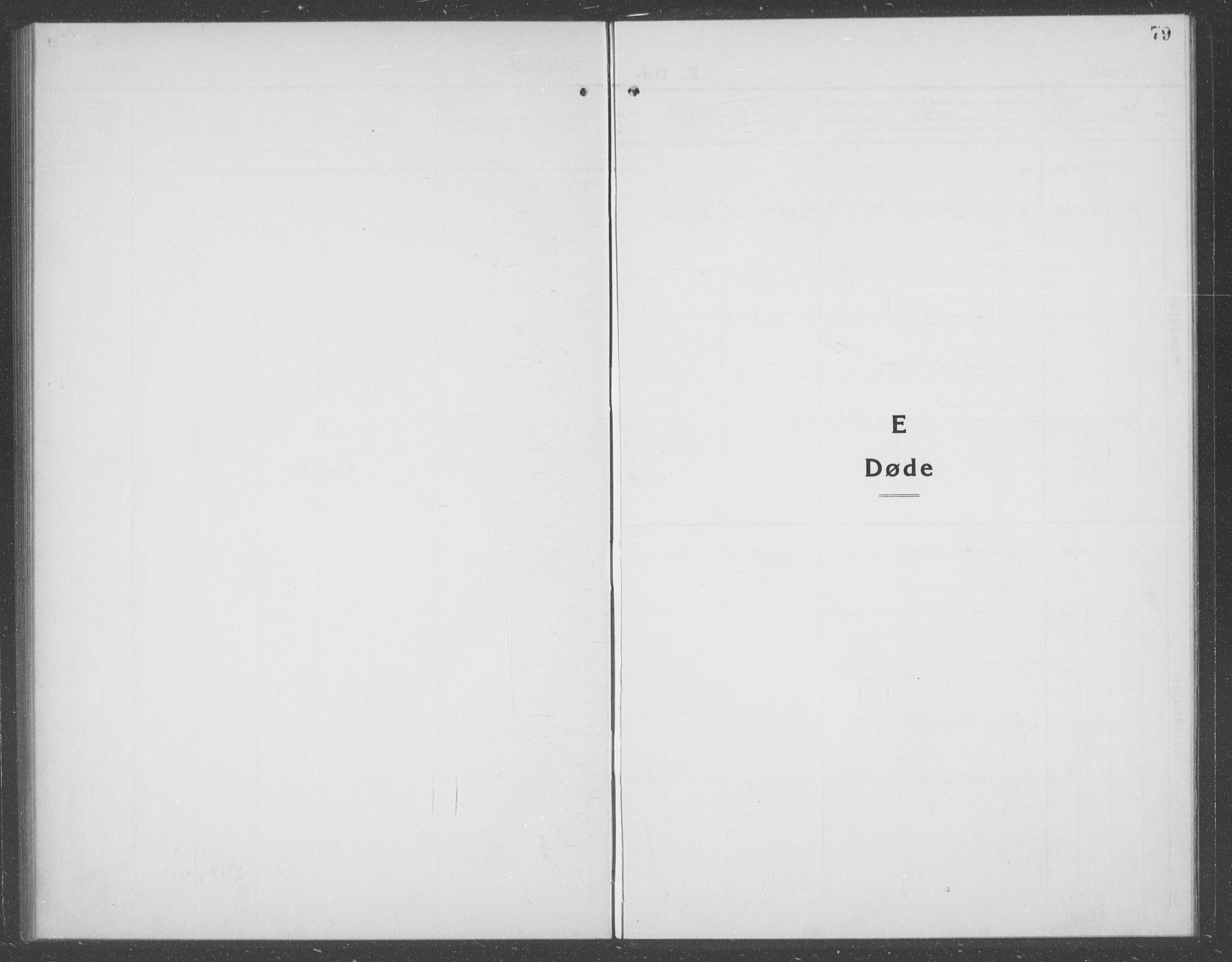 Ådal kirkebøker, SAKO/A-248/G/Gb/L0003: Klokkerbok nr. II 3, 1921-1939, s. 79
