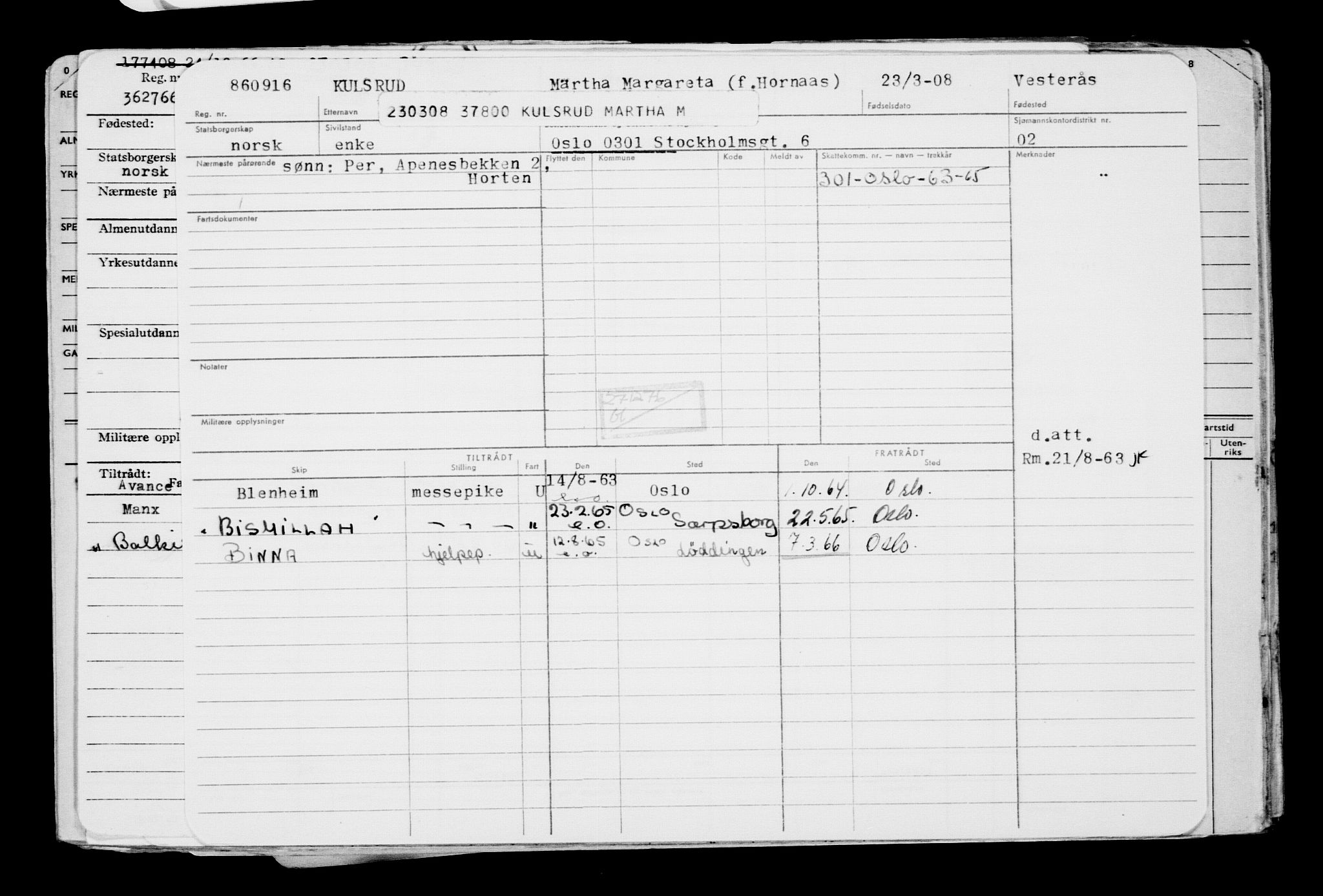 Direktoratet for sjømenn, AV/RA-S-3545/G/Gb/L0076: Hovedkort, 1908, s. 270