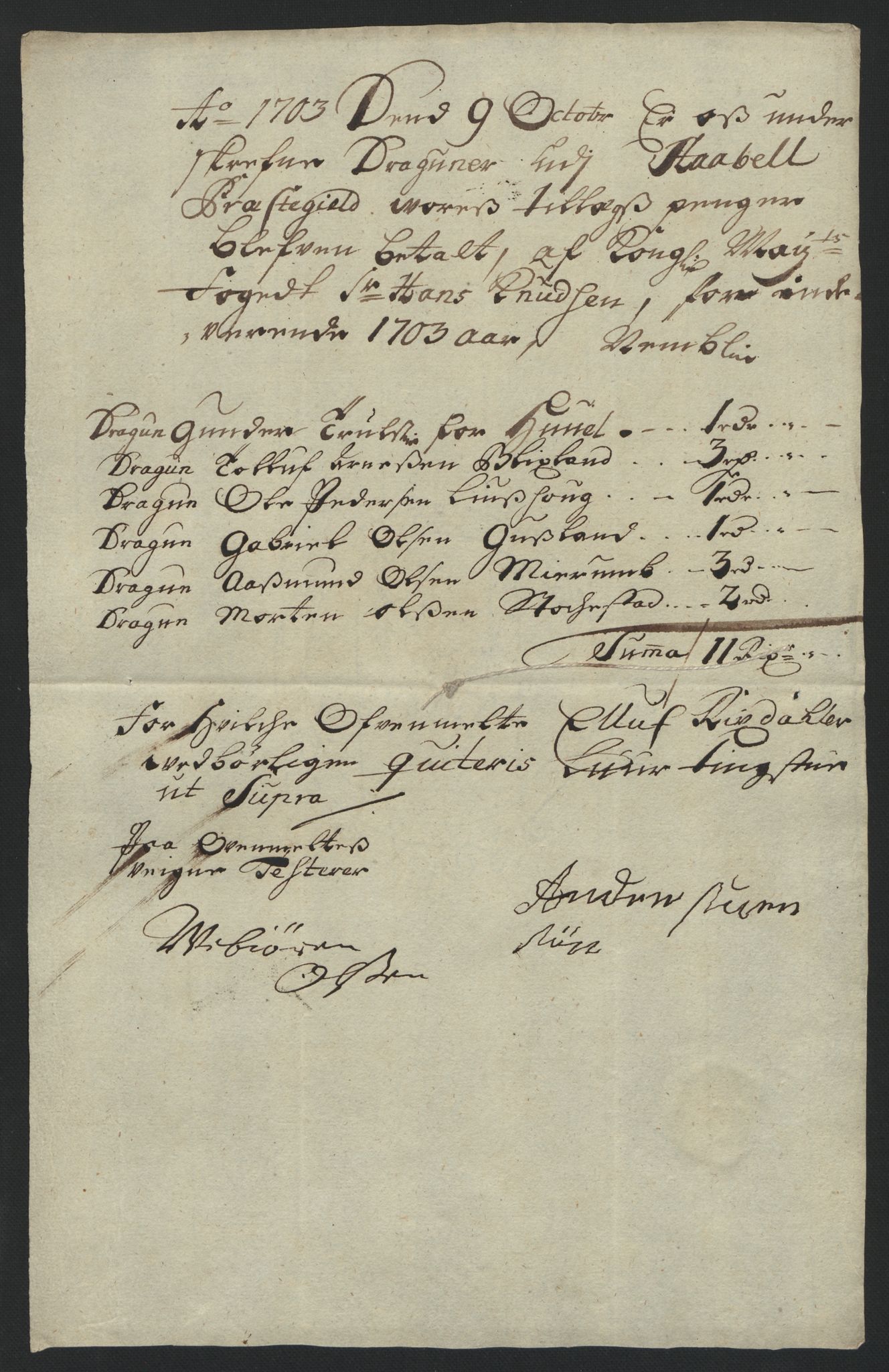 Rentekammeret inntil 1814, Reviderte regnskaper, Fogderegnskap, RA/EA-4092/R04/L0132: Fogderegnskap Moss, Onsøy, Tune, Veme og Åbygge, 1703-1704, s. 156