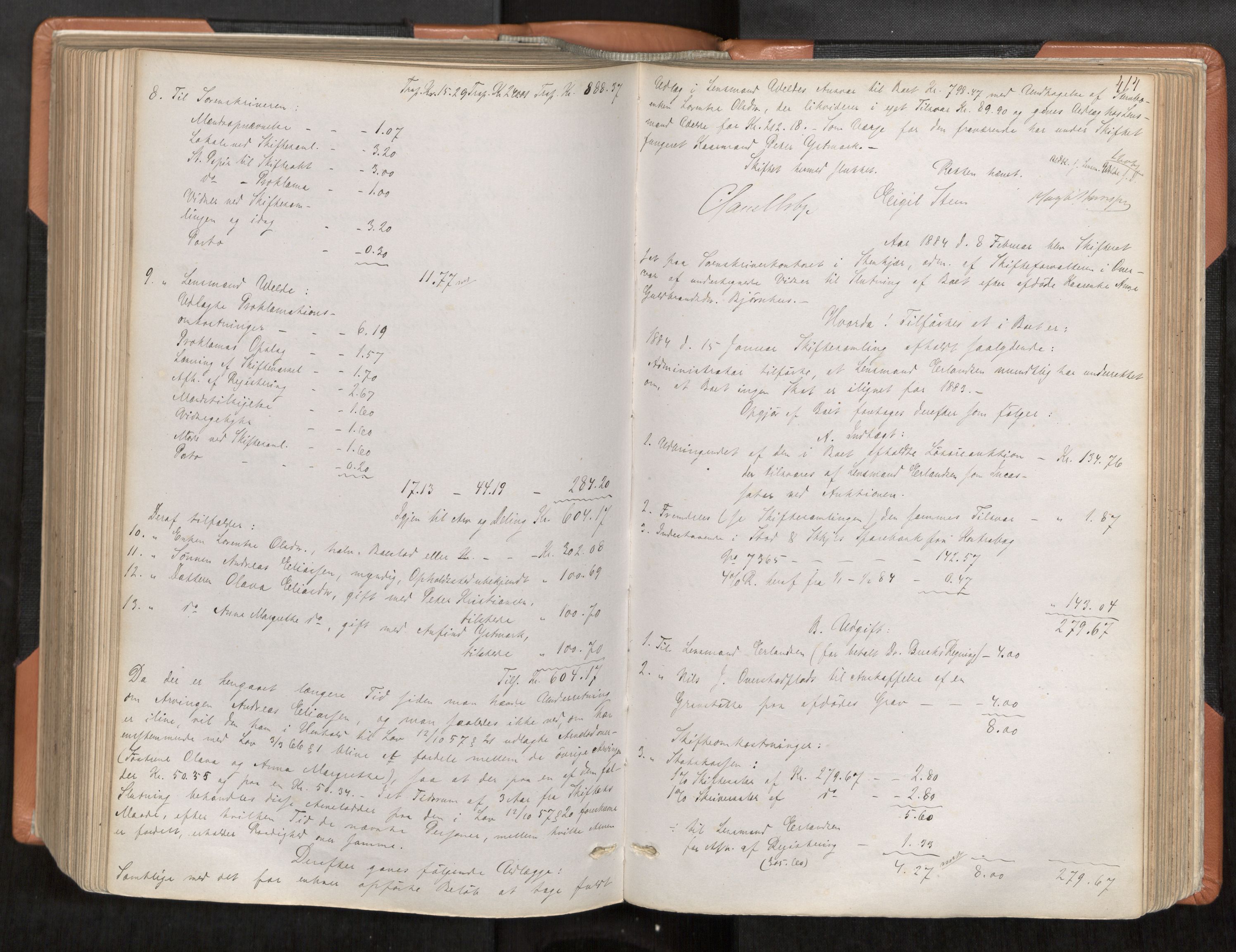 Inderøy sorenskriveri, AV/SAT-A-4147/1/3/3A/L0028: Skifteslutningsprotokoll 3, 1871-1888, s. 414