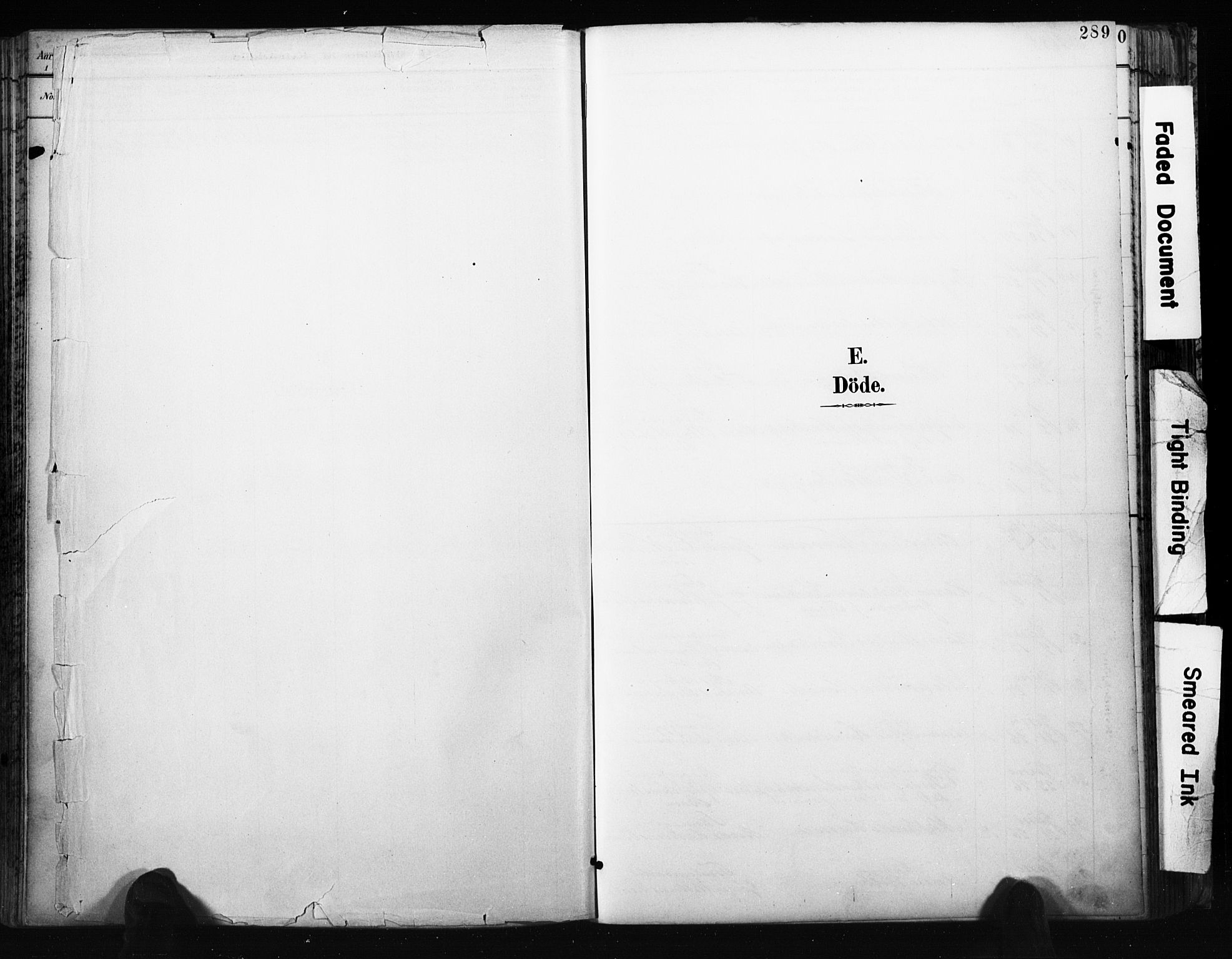 Bragernes kirkebøker, AV/SAKO-A-6/F/Fb/L0007: Ministerialbok nr. II 7, 1885-1893, s. 289