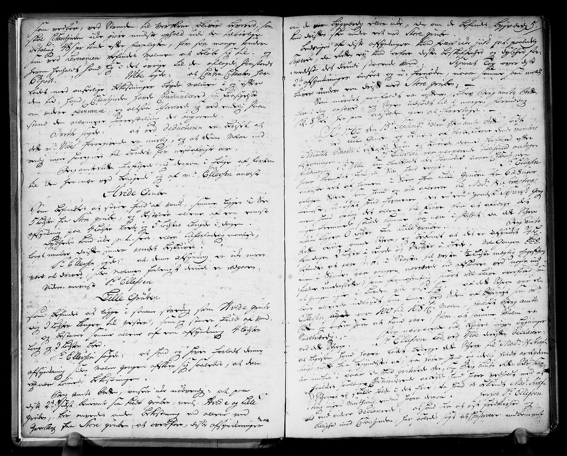 Sønnafjelske bergamt , AV/SAKO-EA-5262/G/Gc/L0002: Reiseprotokoll, 1762-1788, s. 5