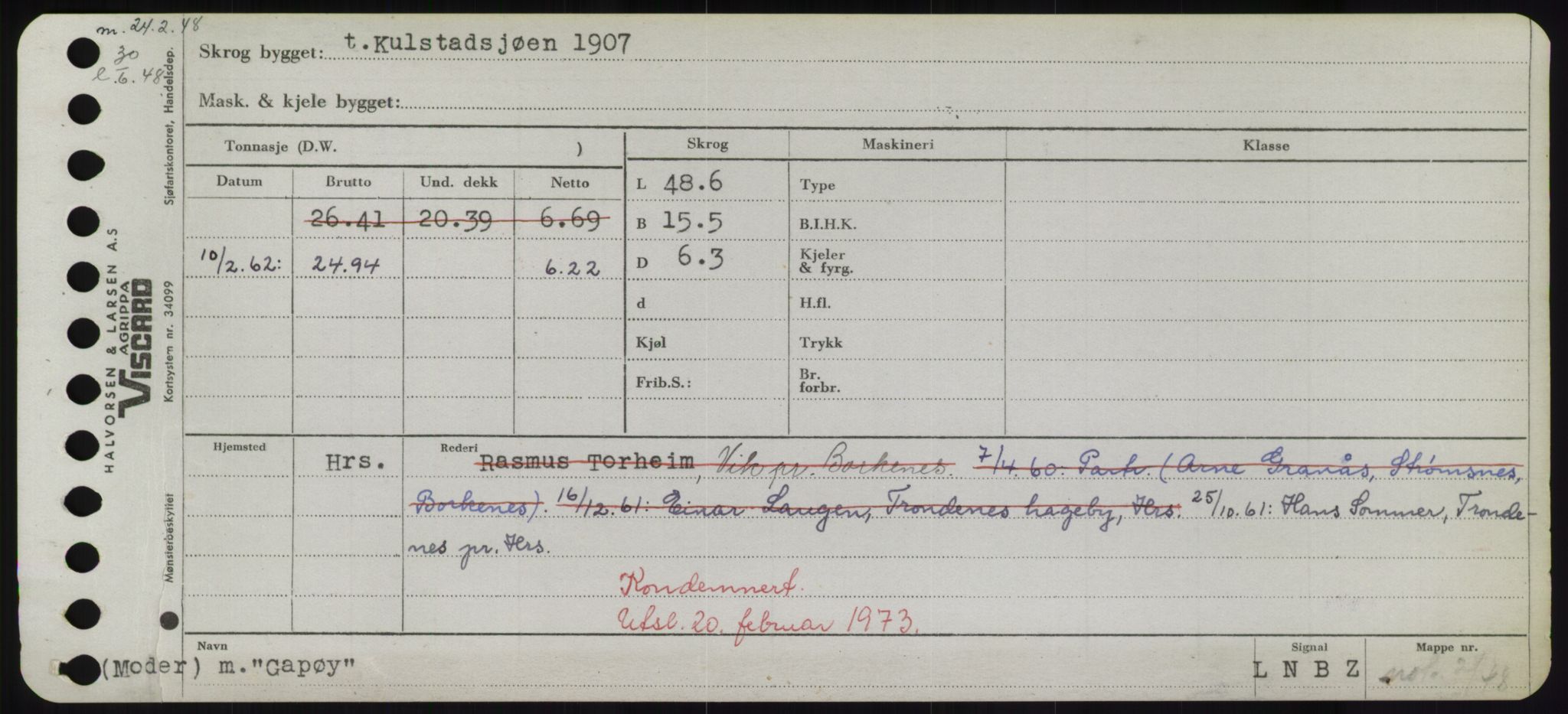 Sjøfartsdirektoratet med forløpere, Skipsmålingen, RA/S-1627/H/Hd/L0012: Fartøy, G-Glø, s. 63