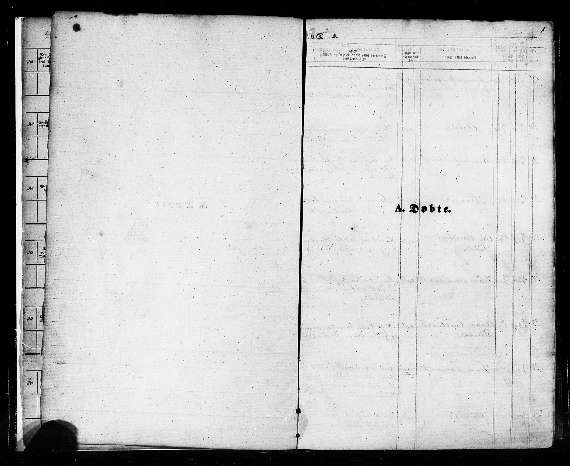 Kistrand/Porsanger sokneprestembete, AV/SATØ-S-1351/H/Ha/L0005.kirke: Ministerialbok nr. 5, 1860-1874, s. 1