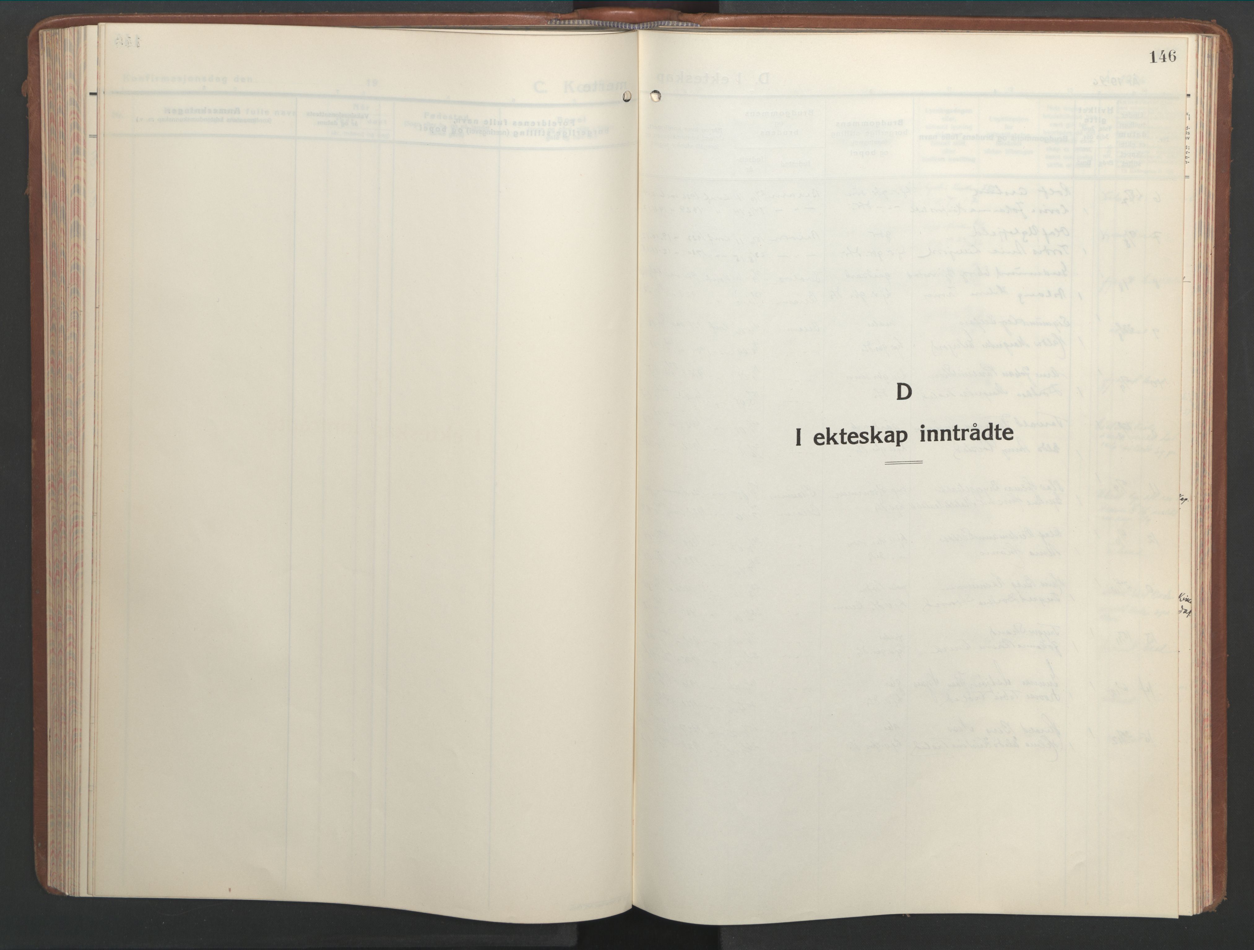 Ministerialprotokoller, klokkerbøker og fødselsregistre - Nordland, AV/SAT-A-1459/846/L0657: Klokkerbok nr. 846C07, 1936-1952, s. 146