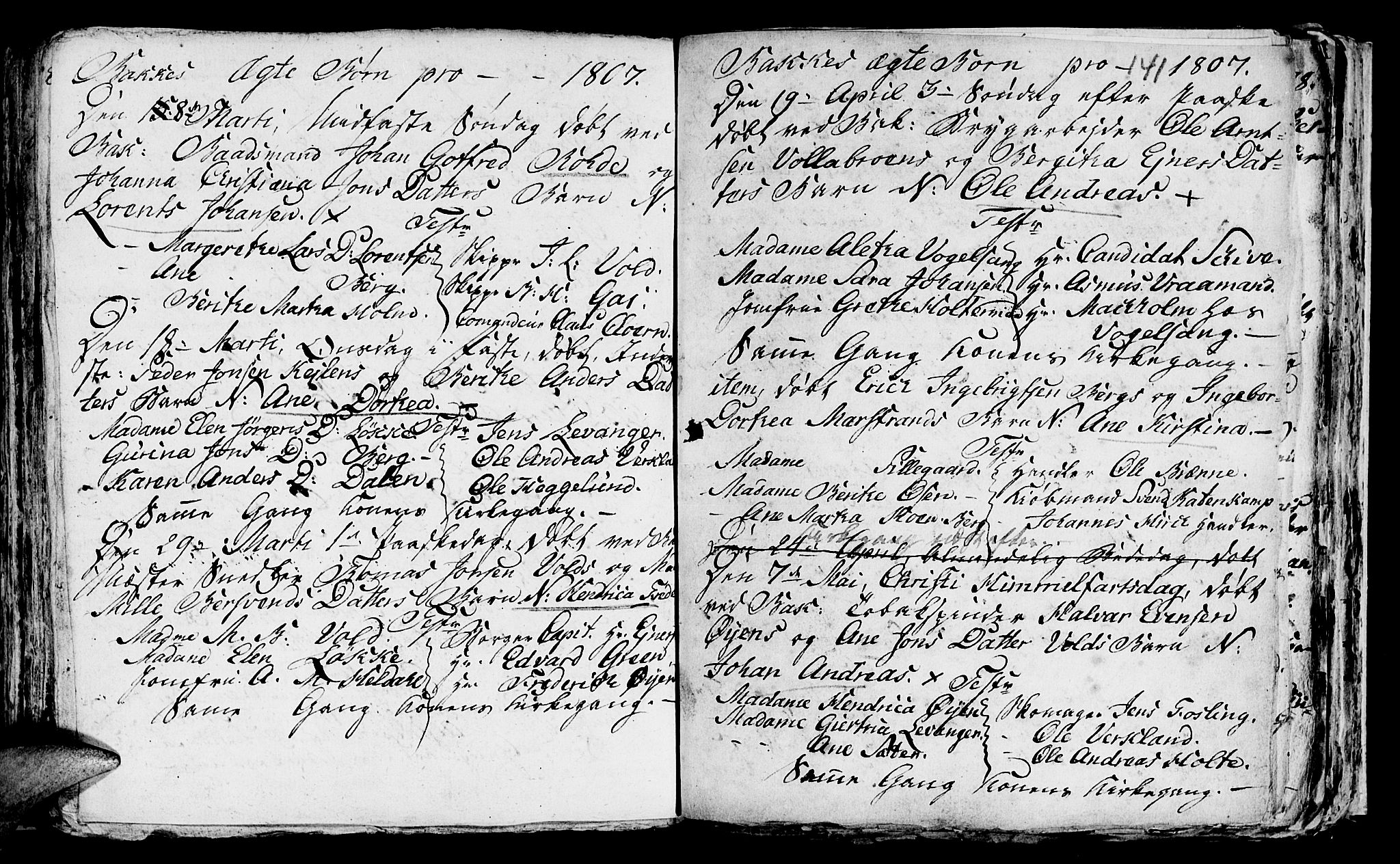 Ministerialprotokoller, klokkerbøker og fødselsregistre - Sør-Trøndelag, SAT/A-1456/604/L0218: Klokkerbok nr. 604C01, 1754-1819, s. 141